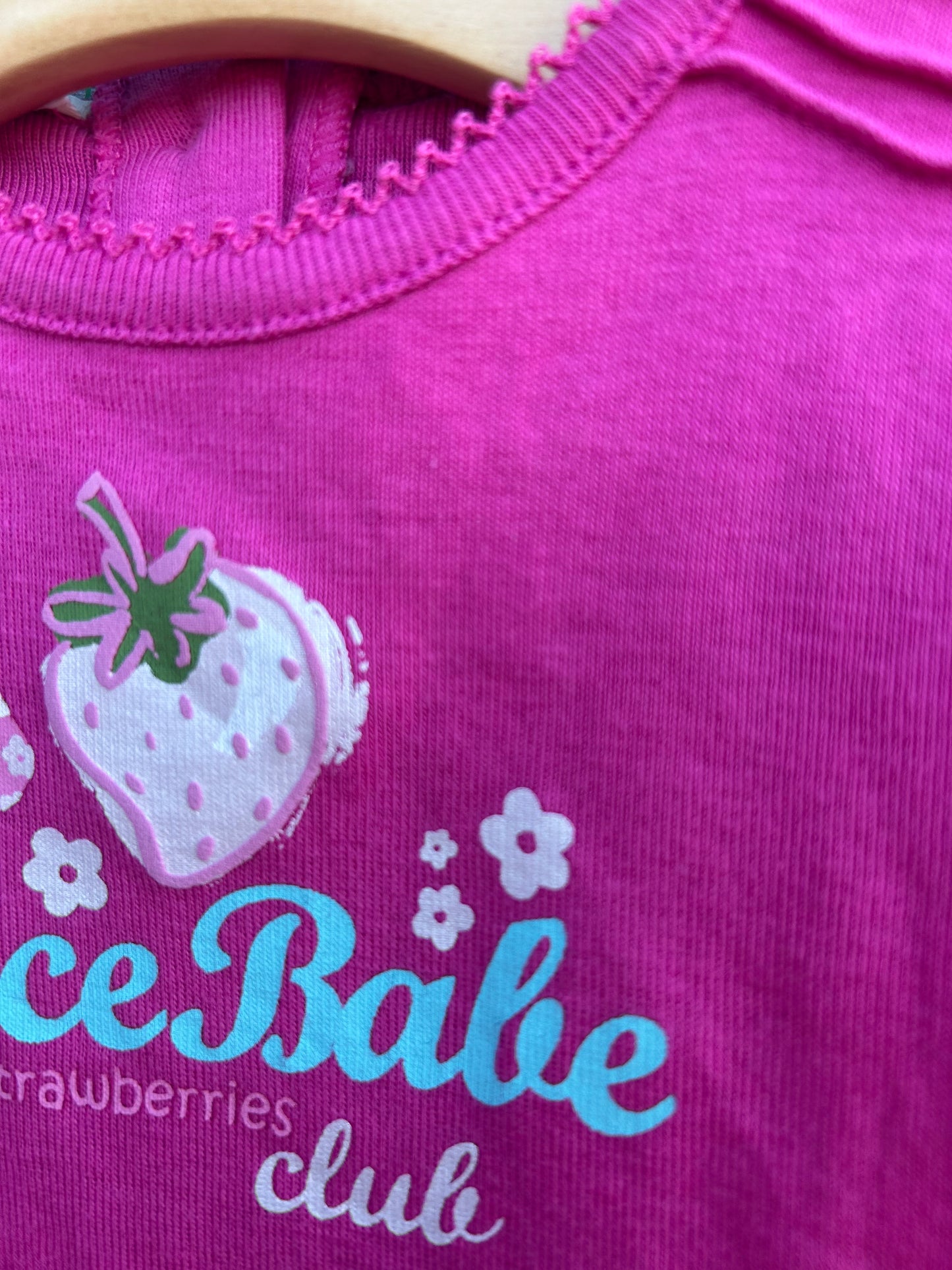 Nice babe club pink T-shirt 0-1m (50-56cm)