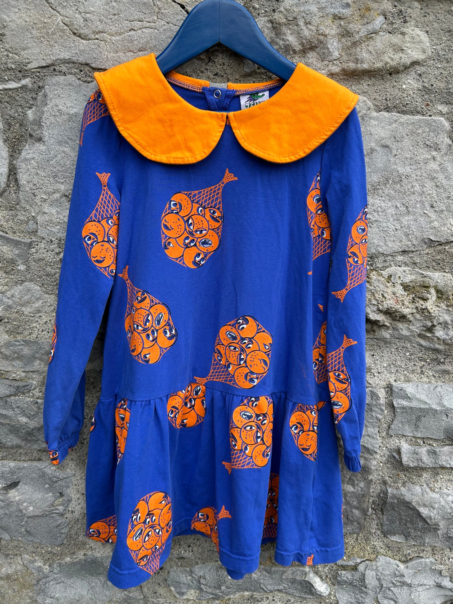 Juice Me Up Long Sleeved Dress 4-5y (104-110cm)