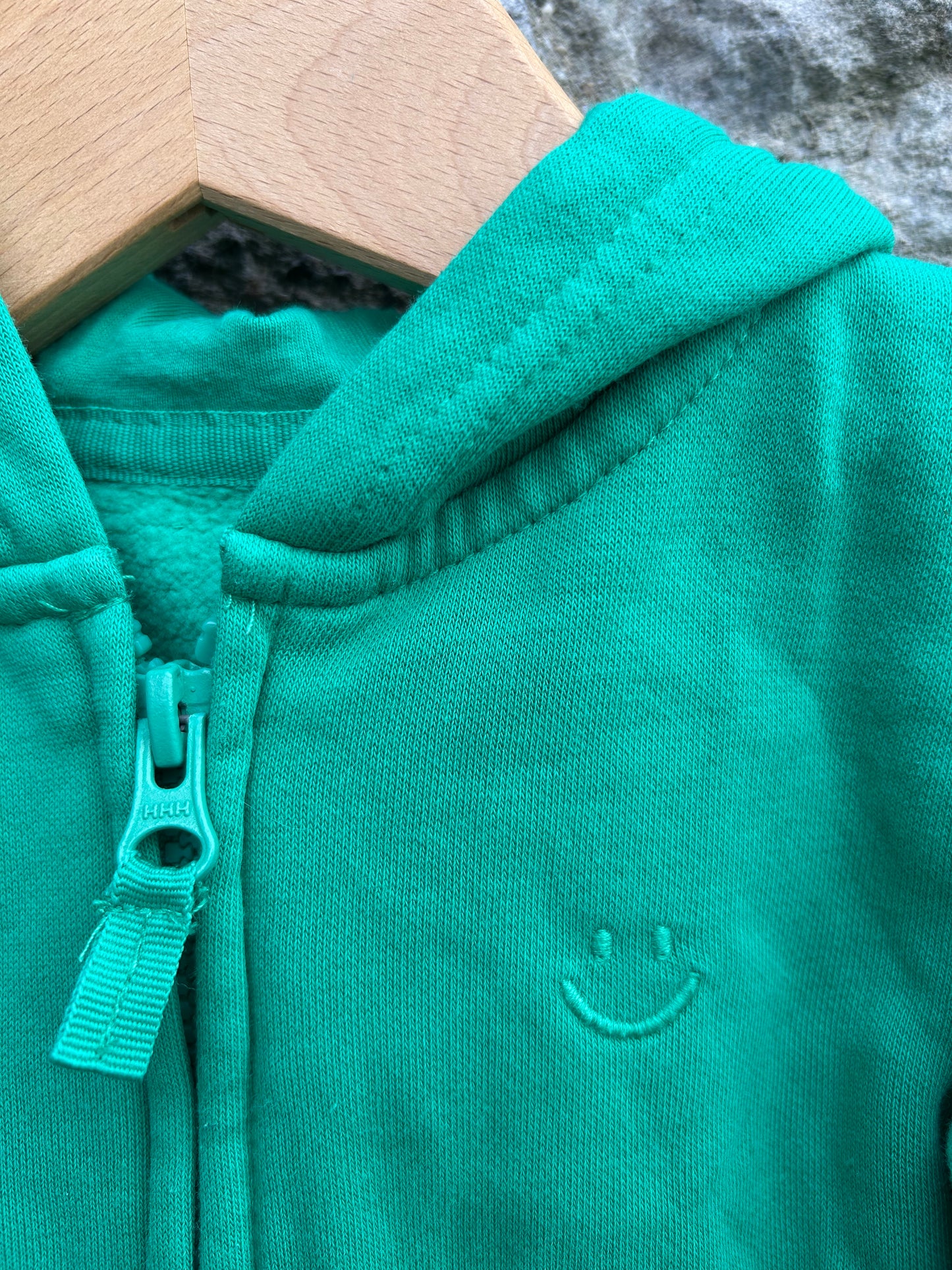Green hoodie 12-18m (80-86cm)