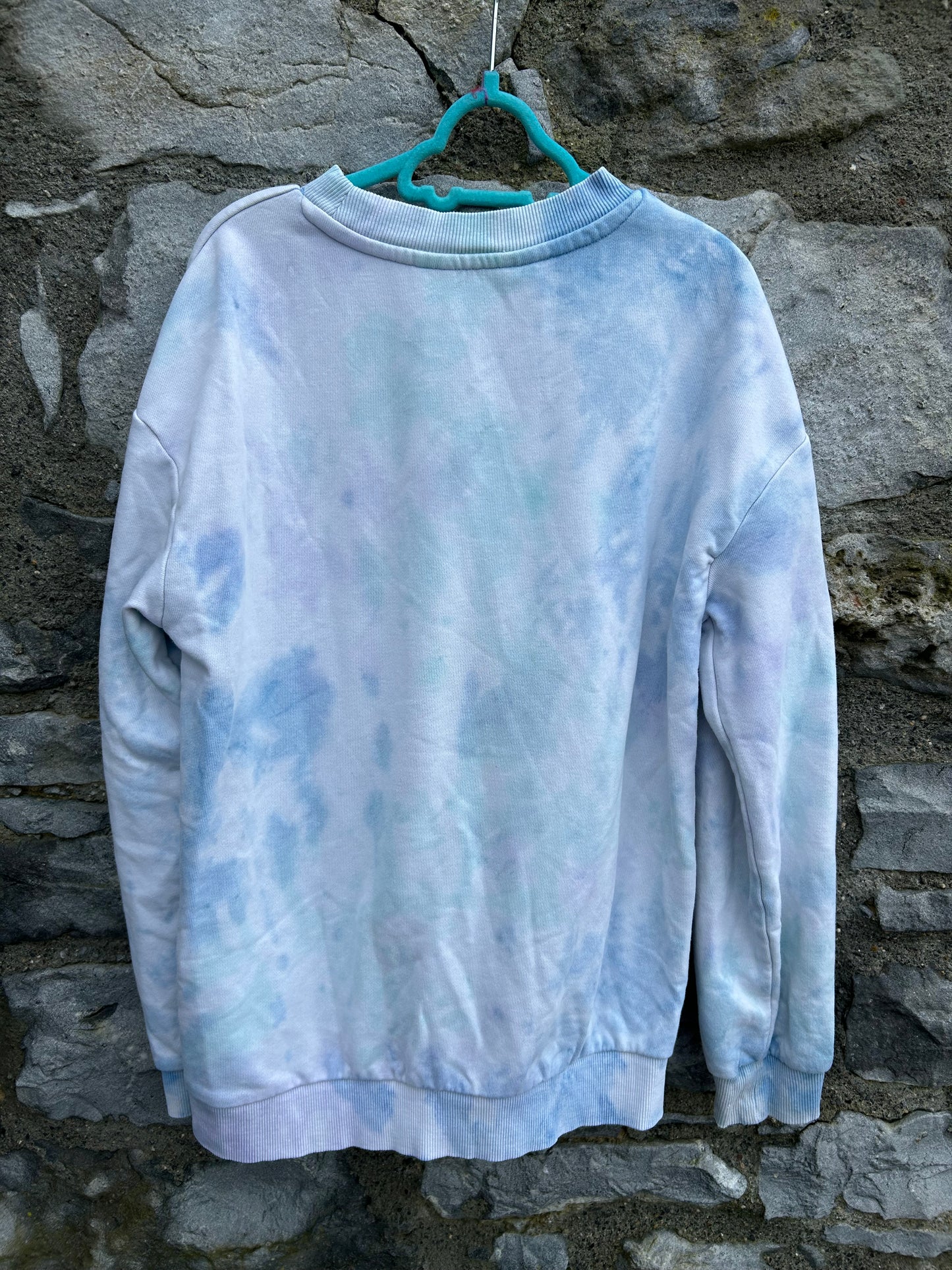 Blue tie dye sweatshirt 9-10y (134-140cm)