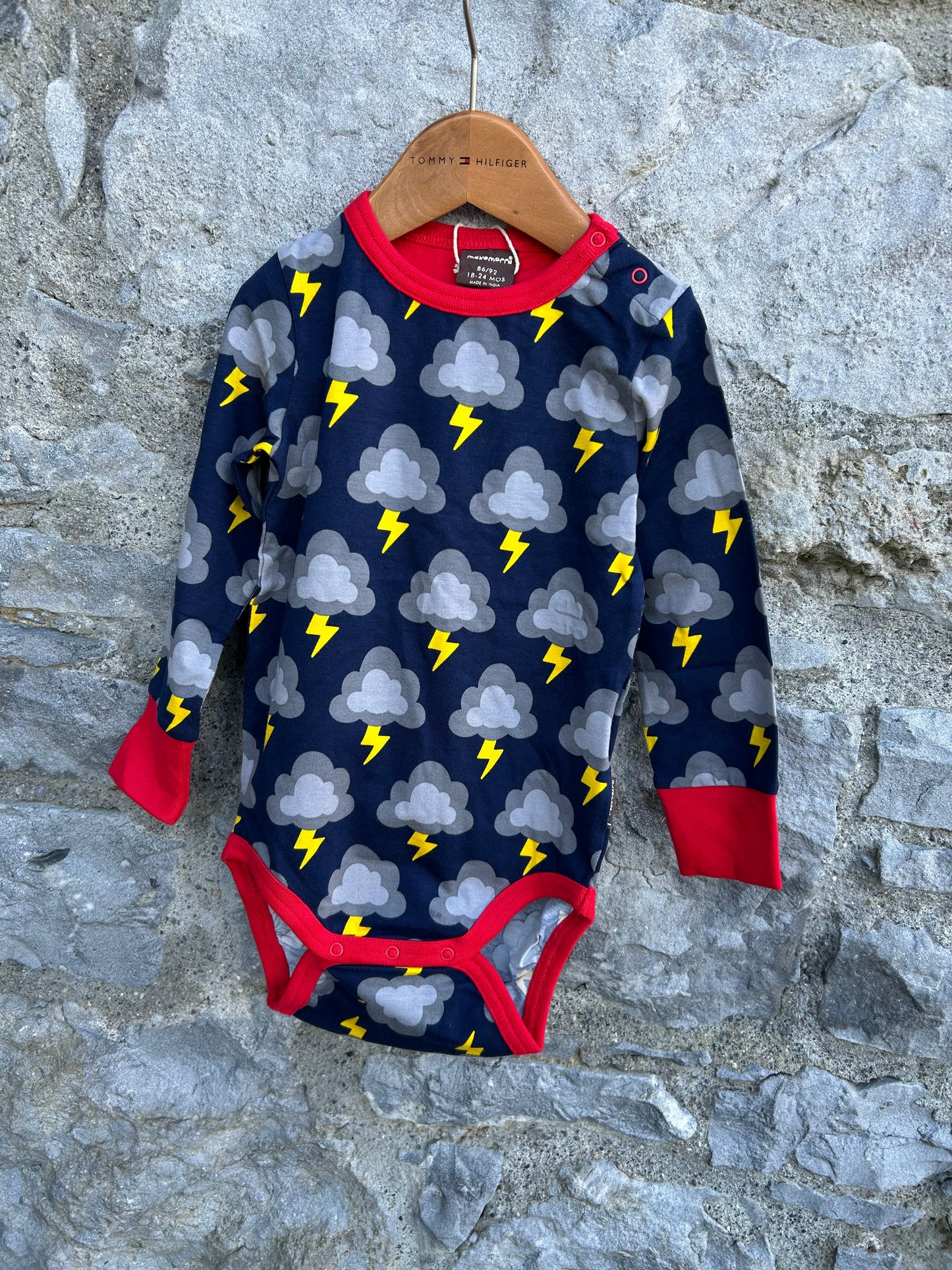 Classic lightning navy vest 18-24m (86-92cm)