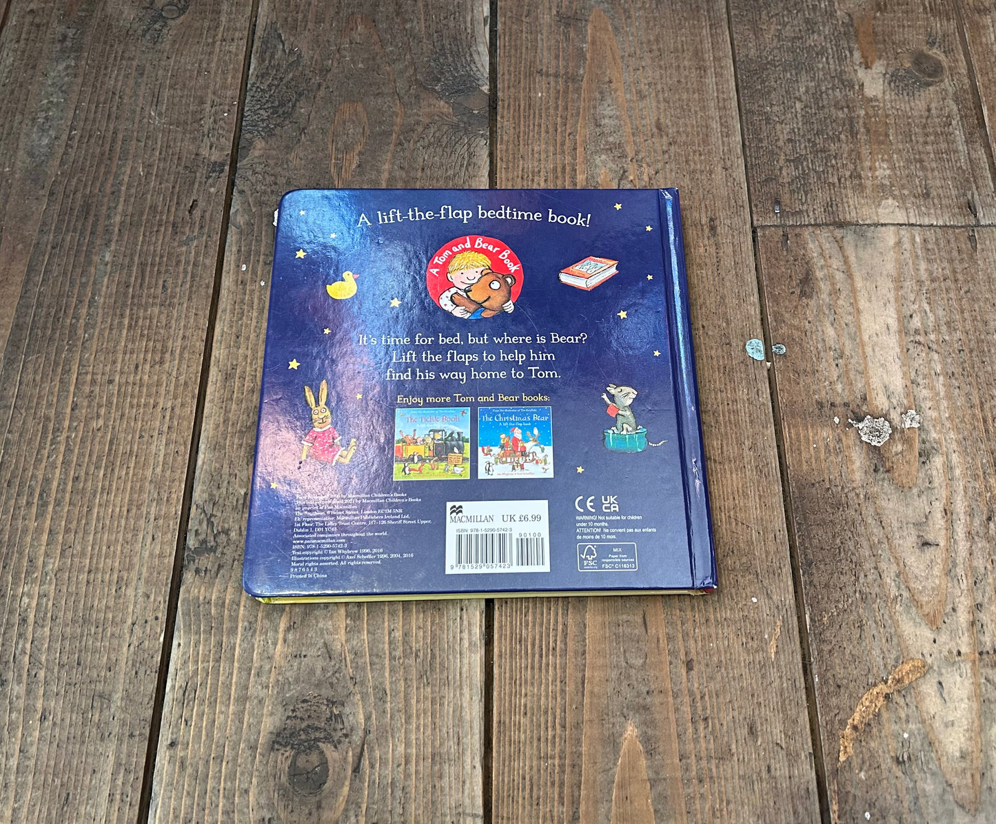 The bedtime bear by Ian why row and Axel Scheffer