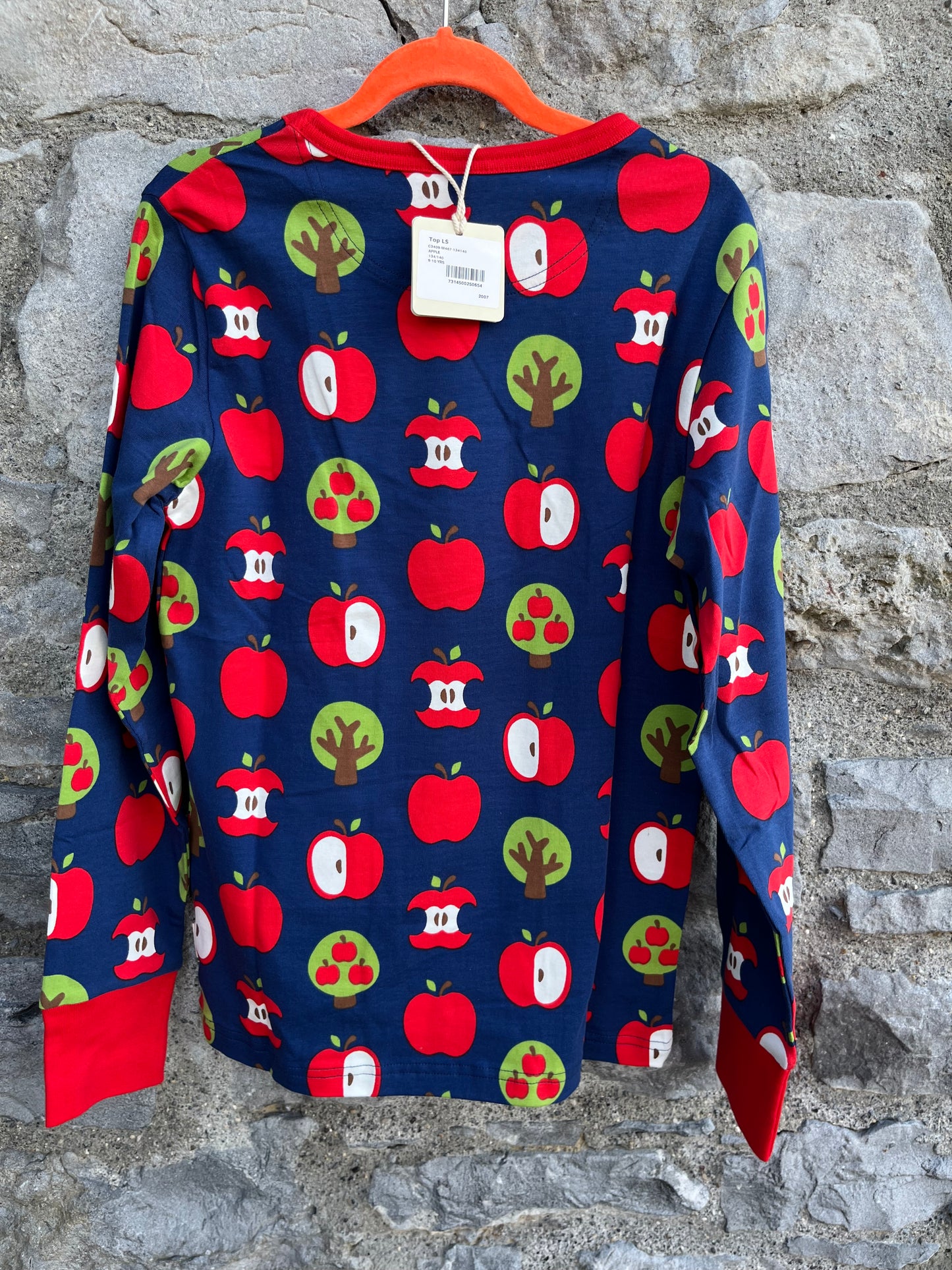 Apple navy top 9-10y (134-140cm)