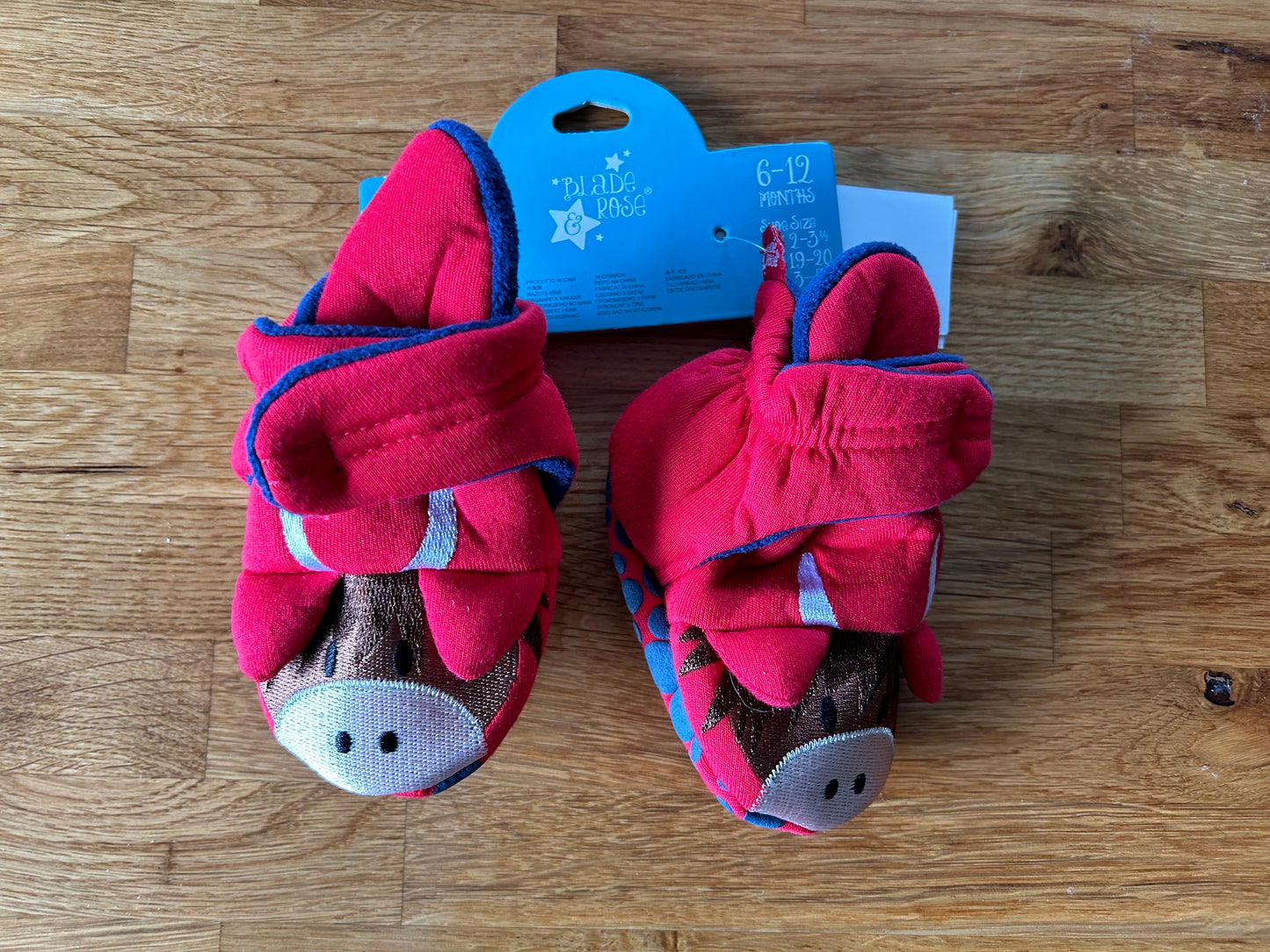 Hamish Highland Cow Booties 6-12m (68-80cm)