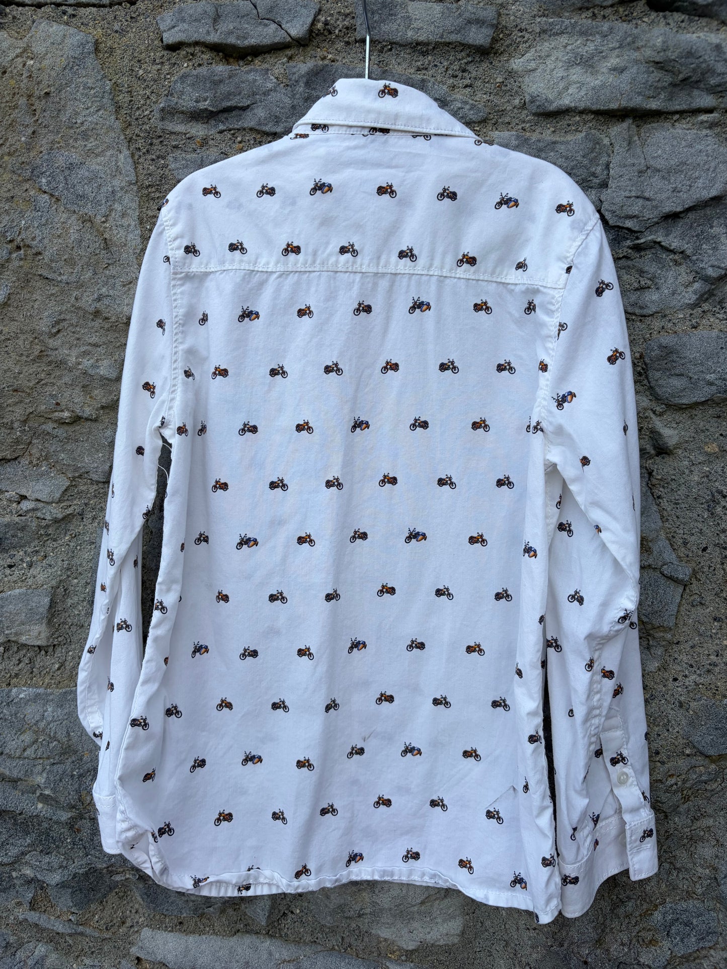 Bikes print shirt 6y (116cm)