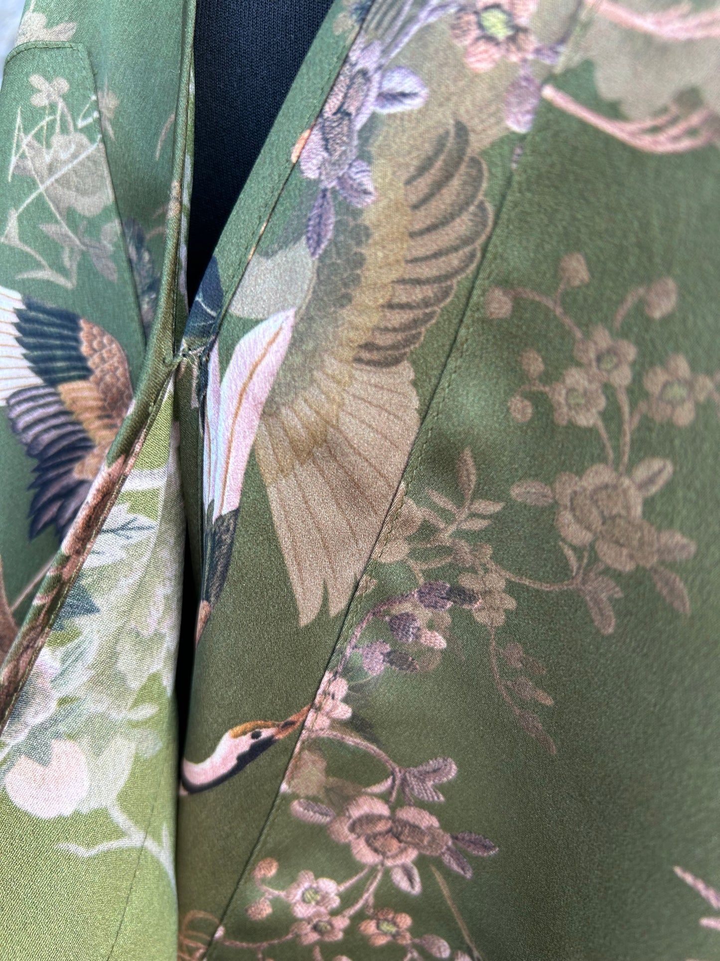 Penny Peggy Printed Satin Top uk 16