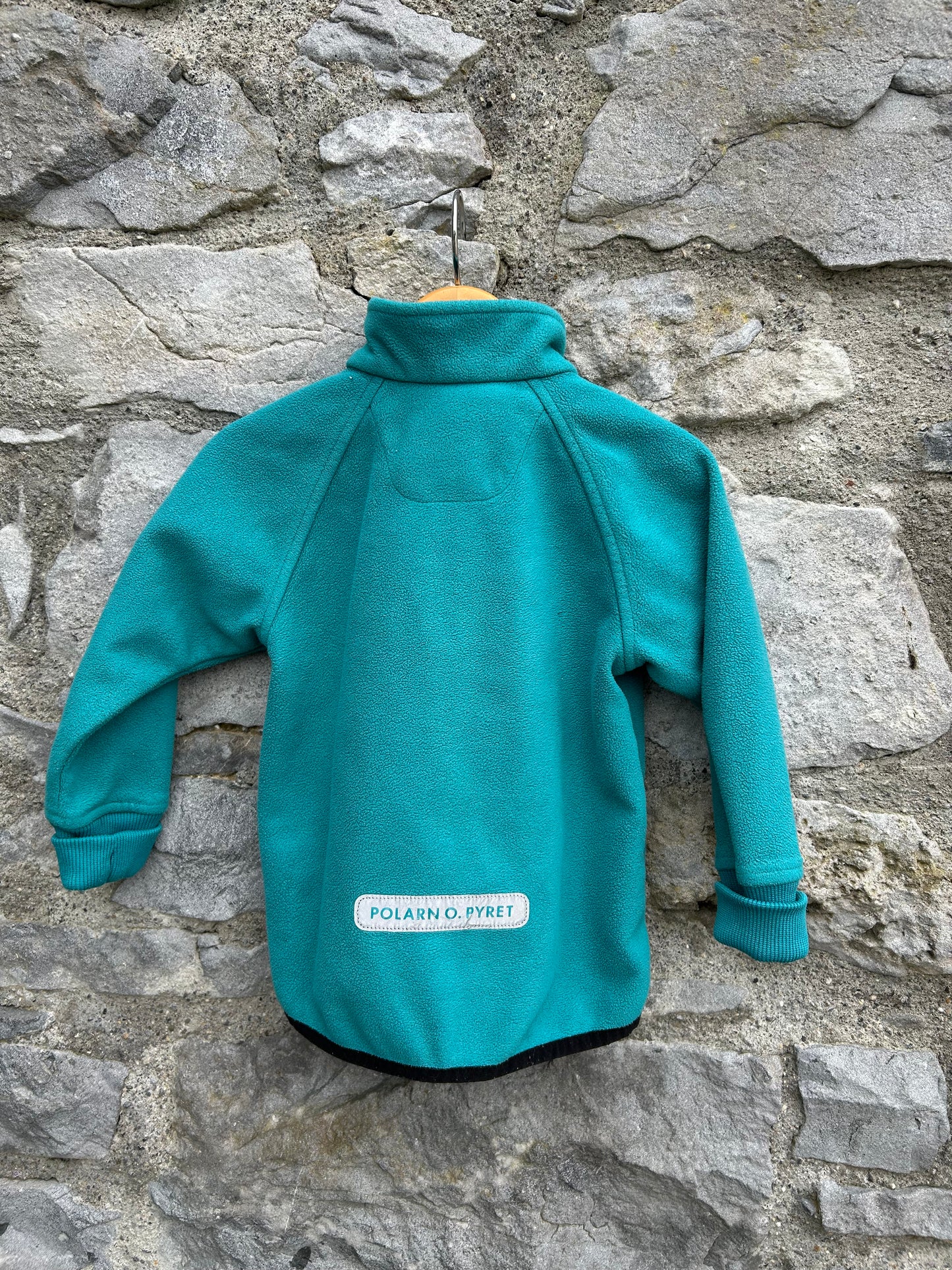 PoP teal windbreaker fleece 9-12m (74-80cm)