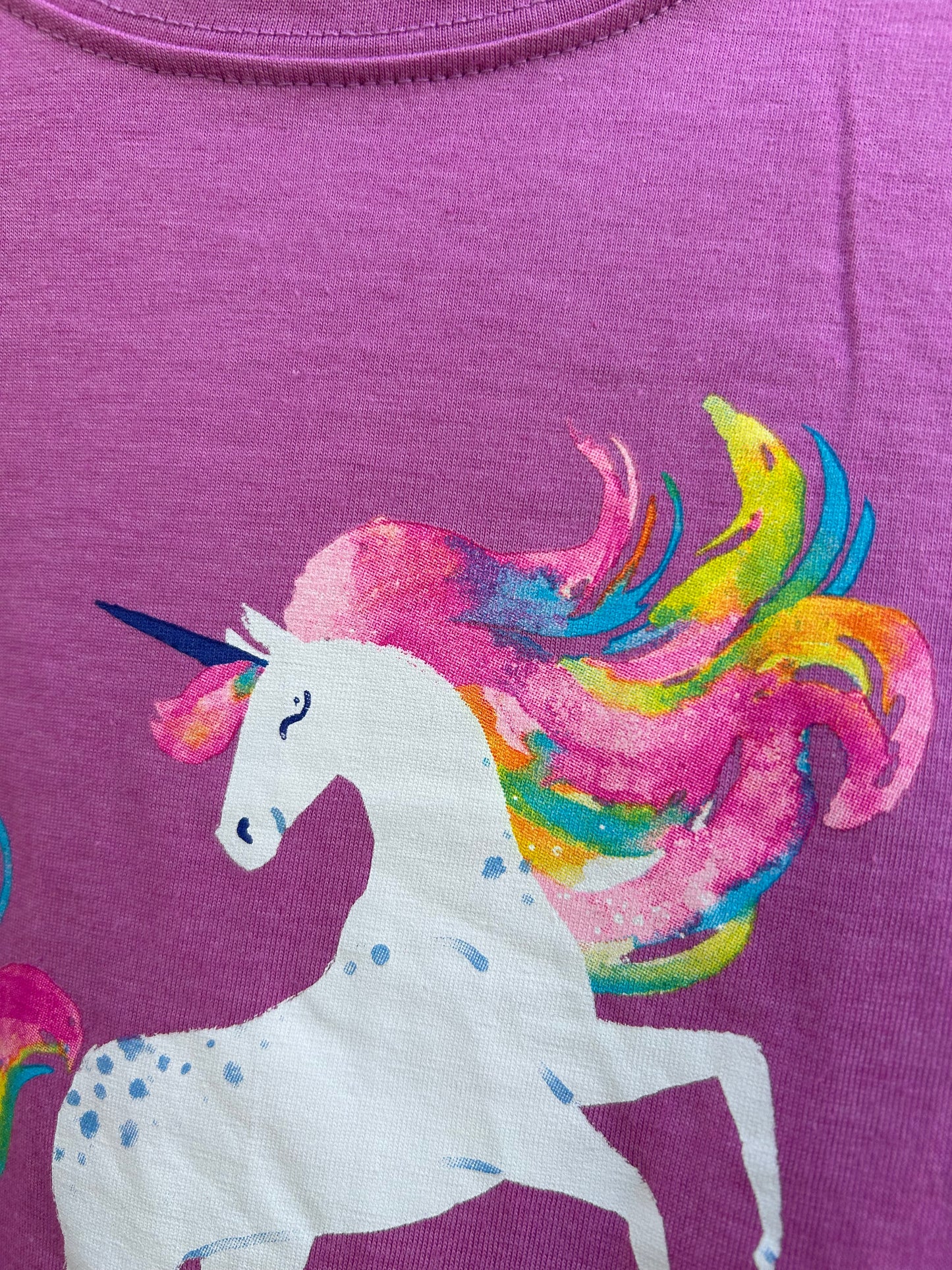 Pink unicorn top 2-3y (92-98cm)