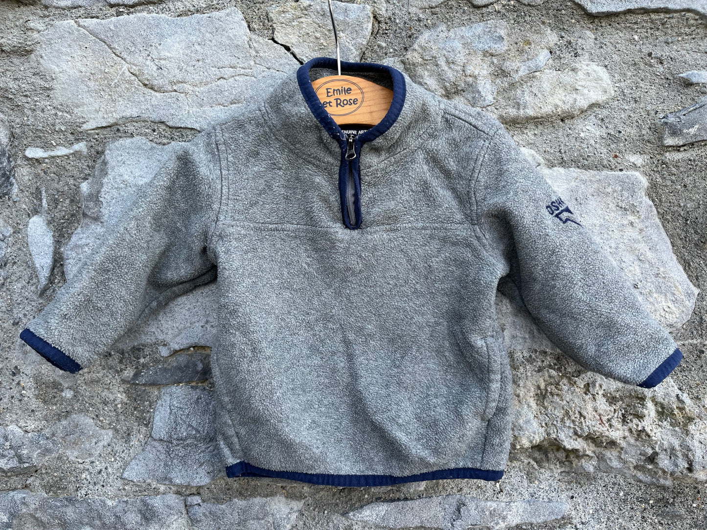 Grey fleece 6-9m (68-74cm)