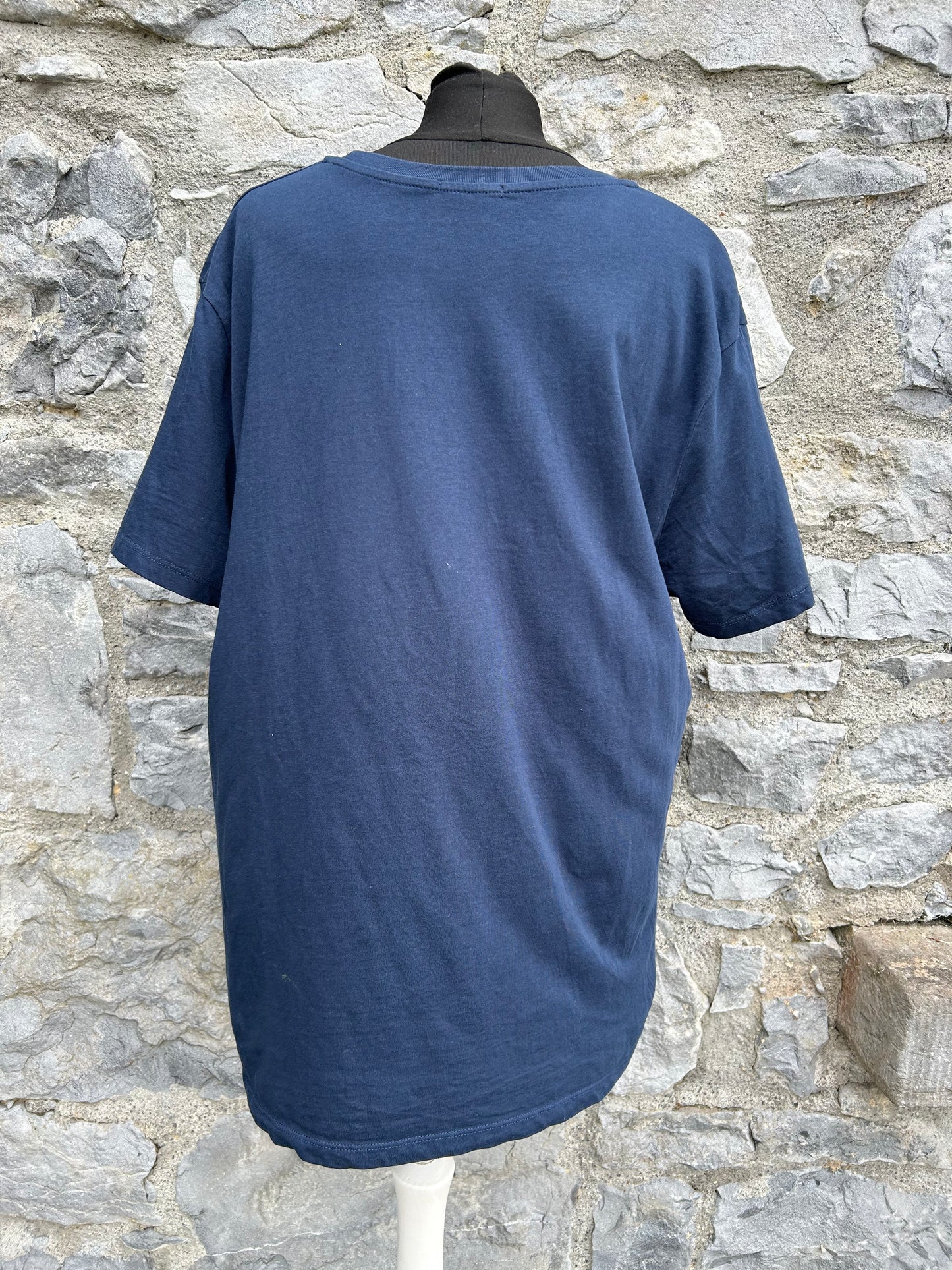 Greenbomb Bike navy T-shirt Large