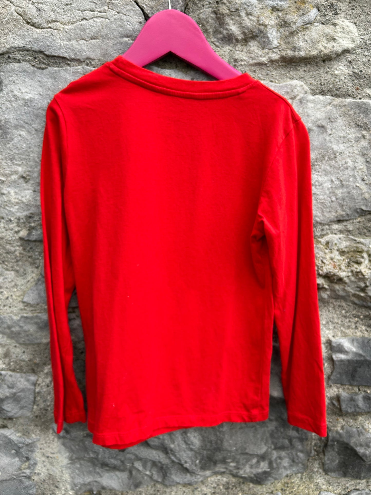 Santa red top 7-8y (122-128cm)