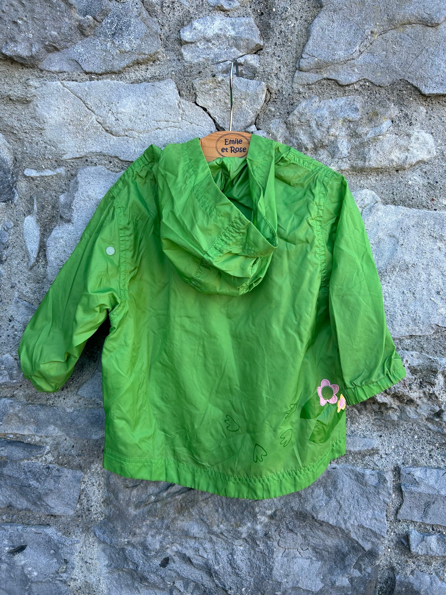 Frog green jacket 12-18m (80-86cm)