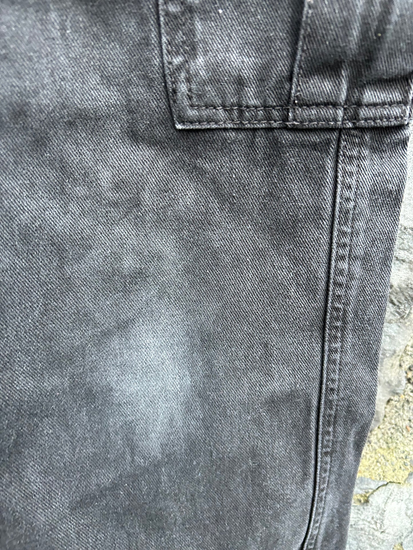Charcoal cargo jeans 7-8y (122-128cm)