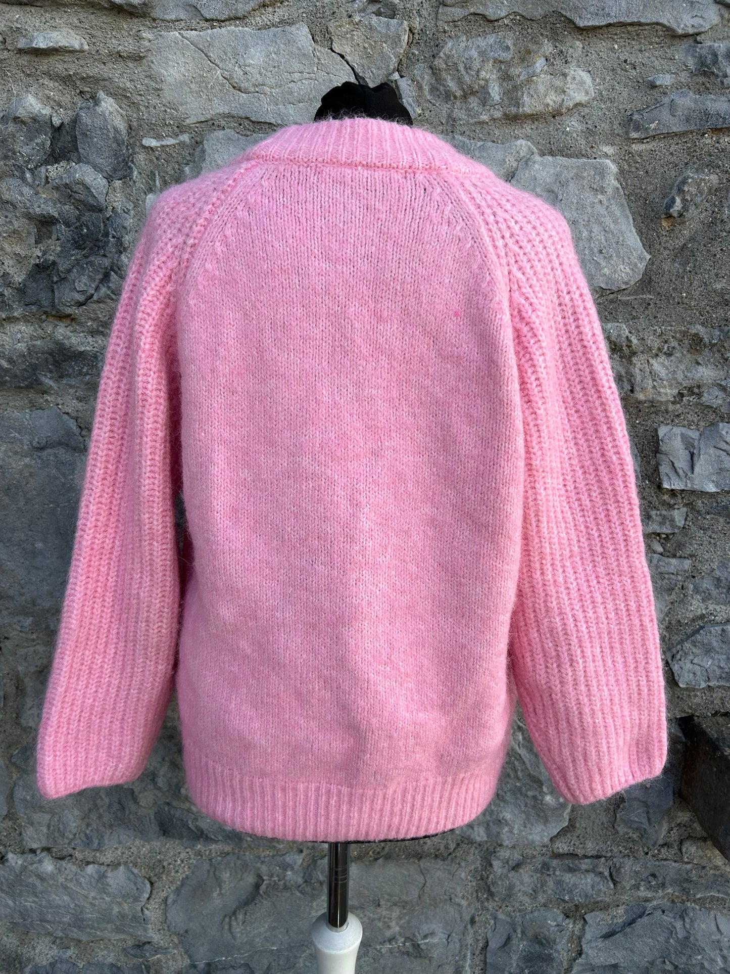 Pink cardigan uk 10-12