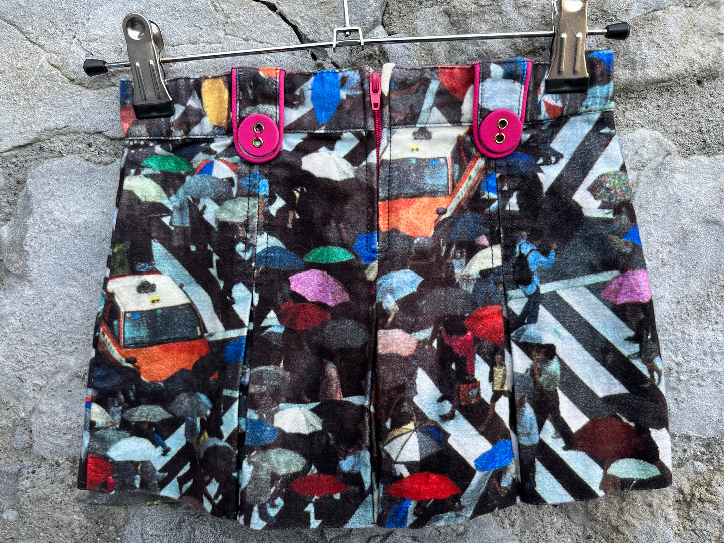 Rainy city street skirt 3y (98cm)