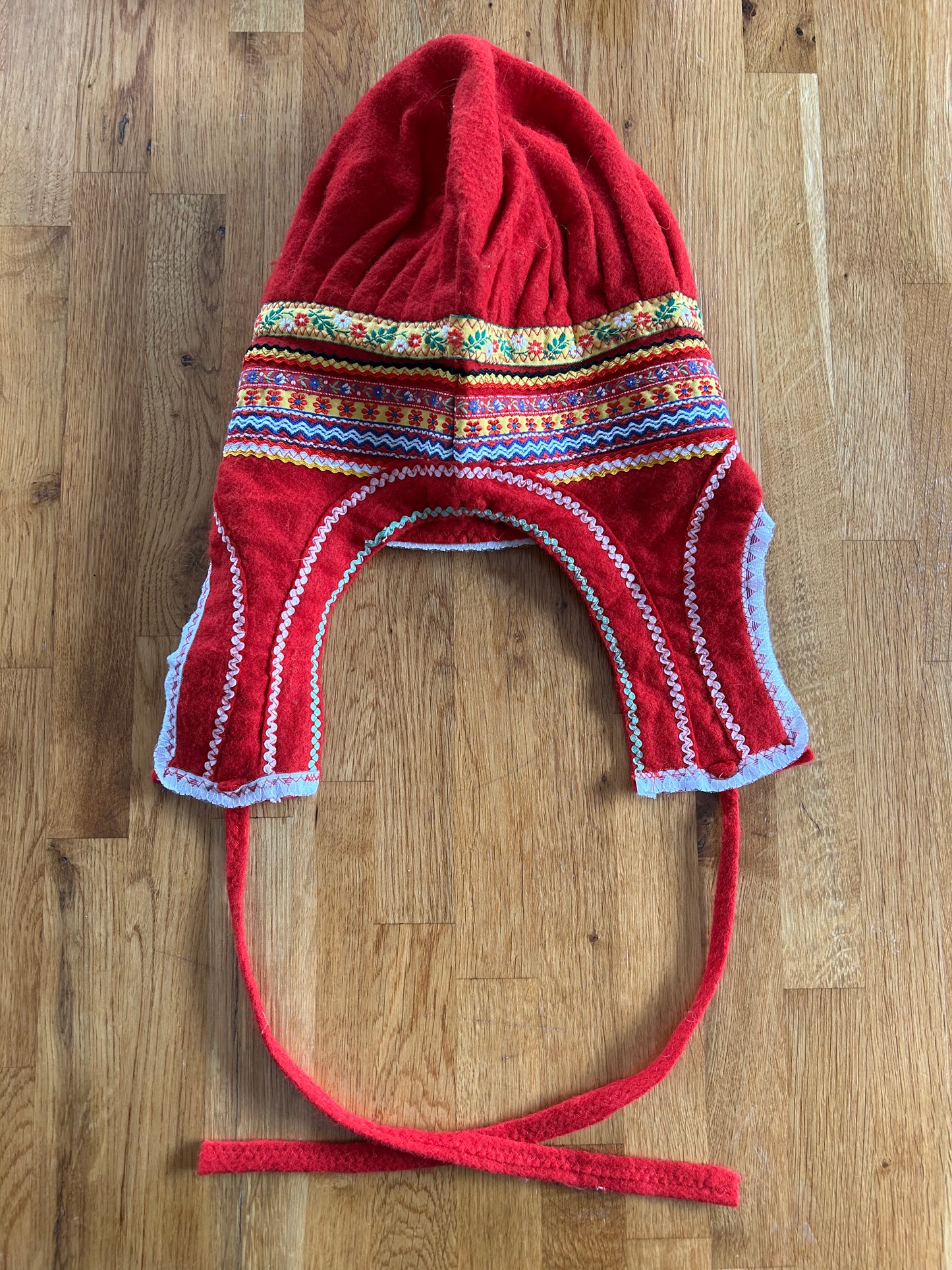 Red kids hat