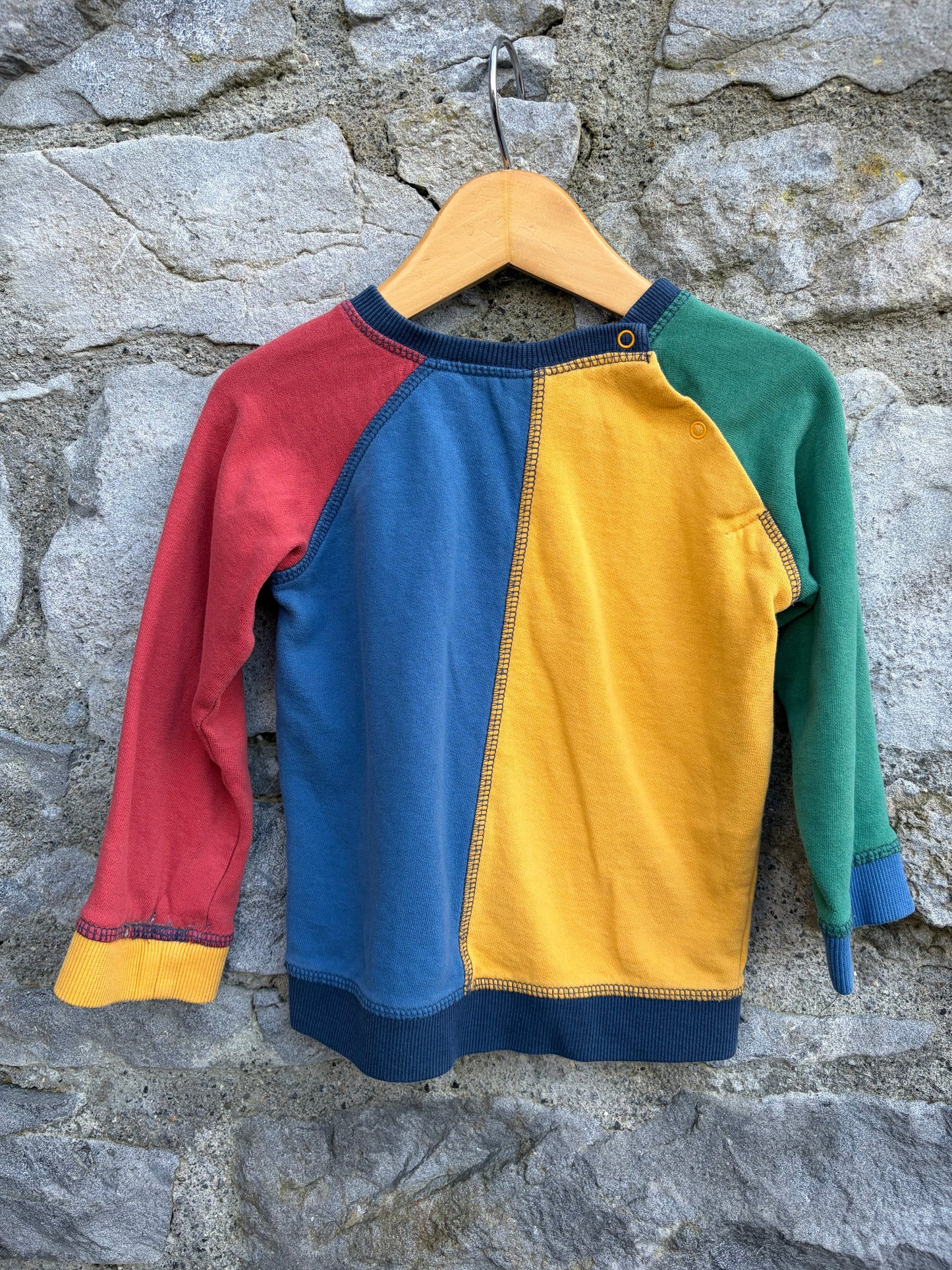 Colourful sweatshirt 18-24m (86-92cm)