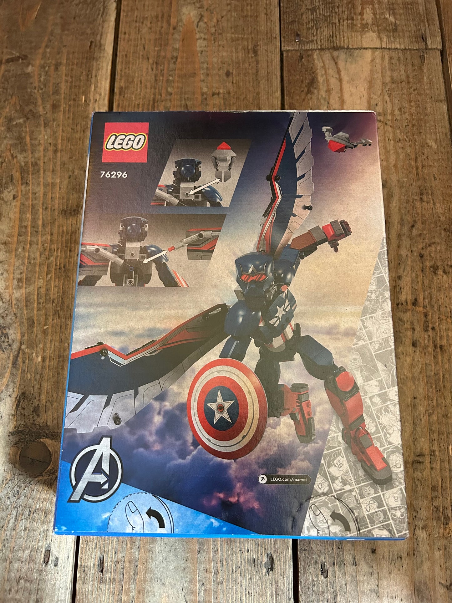 New captain america 76296
