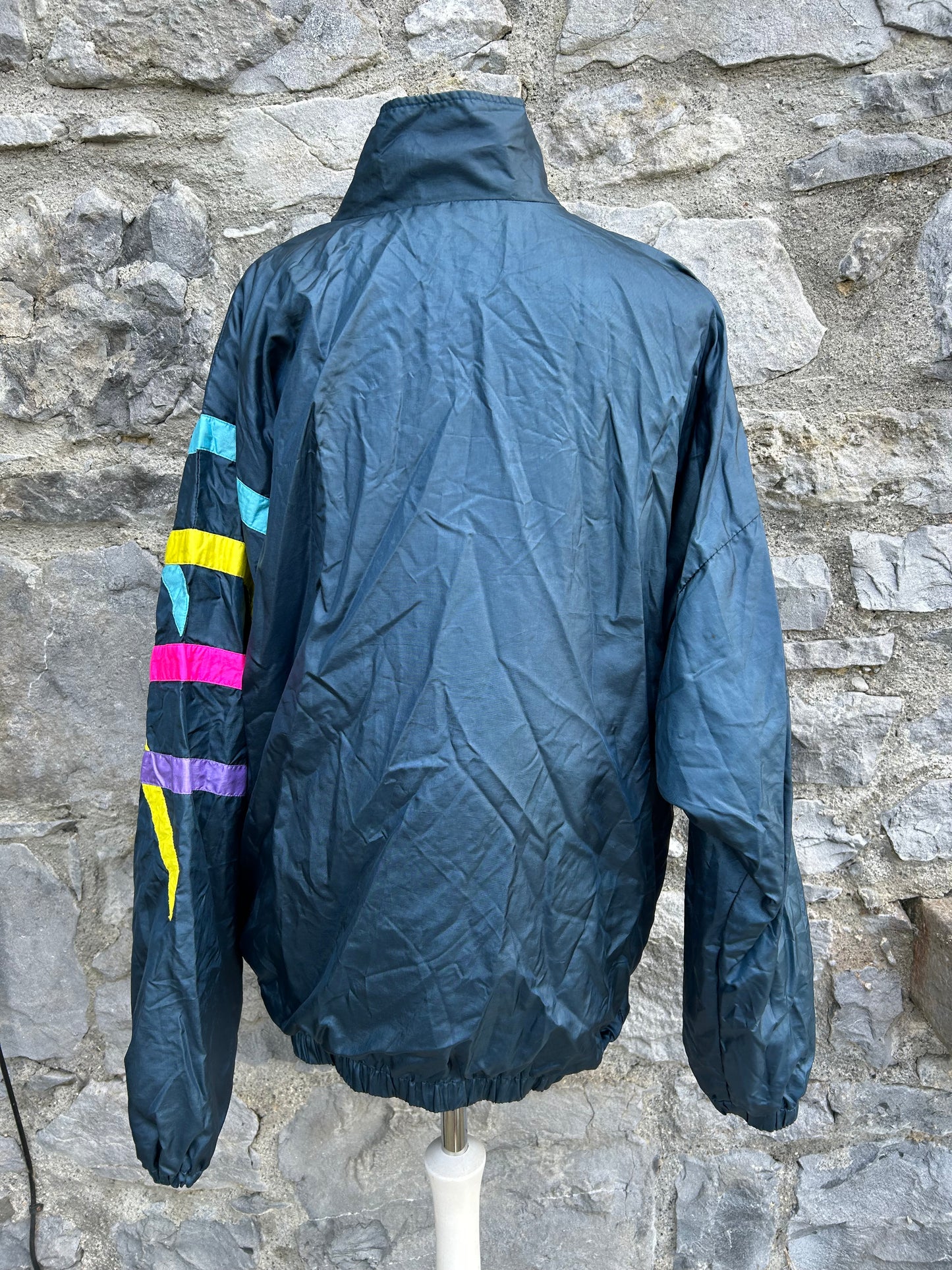 80s petrol shell jacket L/XL men