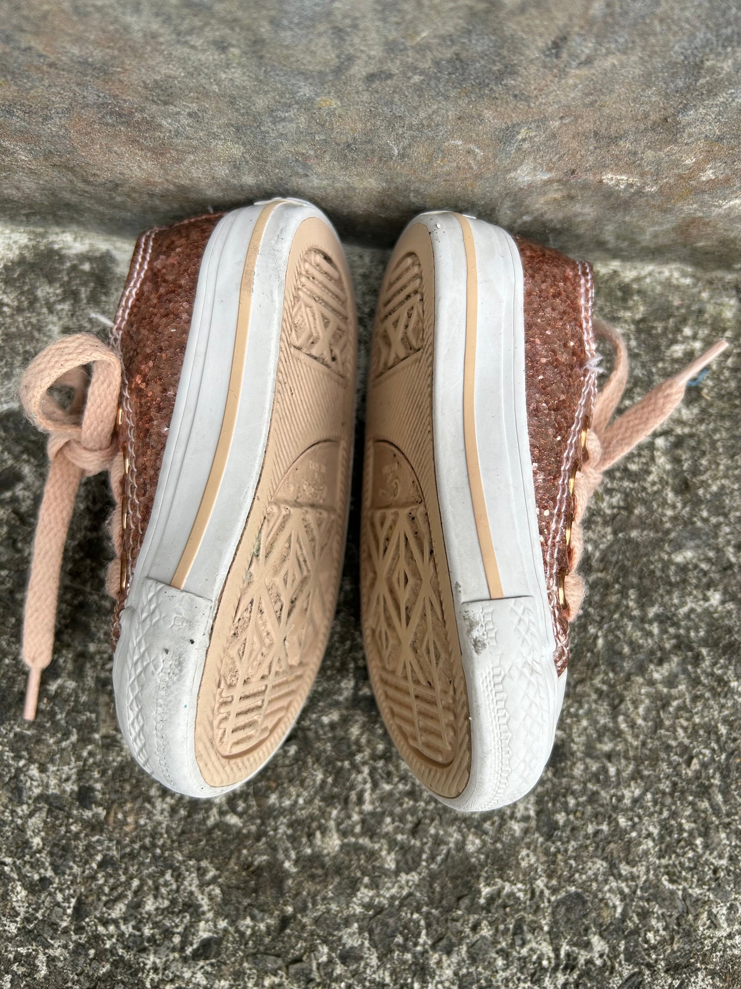 Pink glitter trainers uk 3 (eu 19)