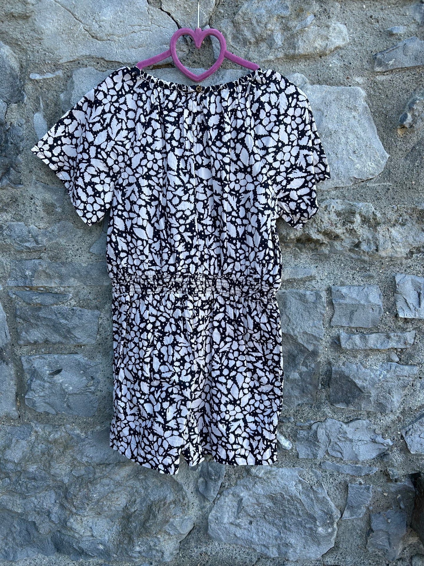 Ivory&black jumpsuit 11-12y (146-152cm)