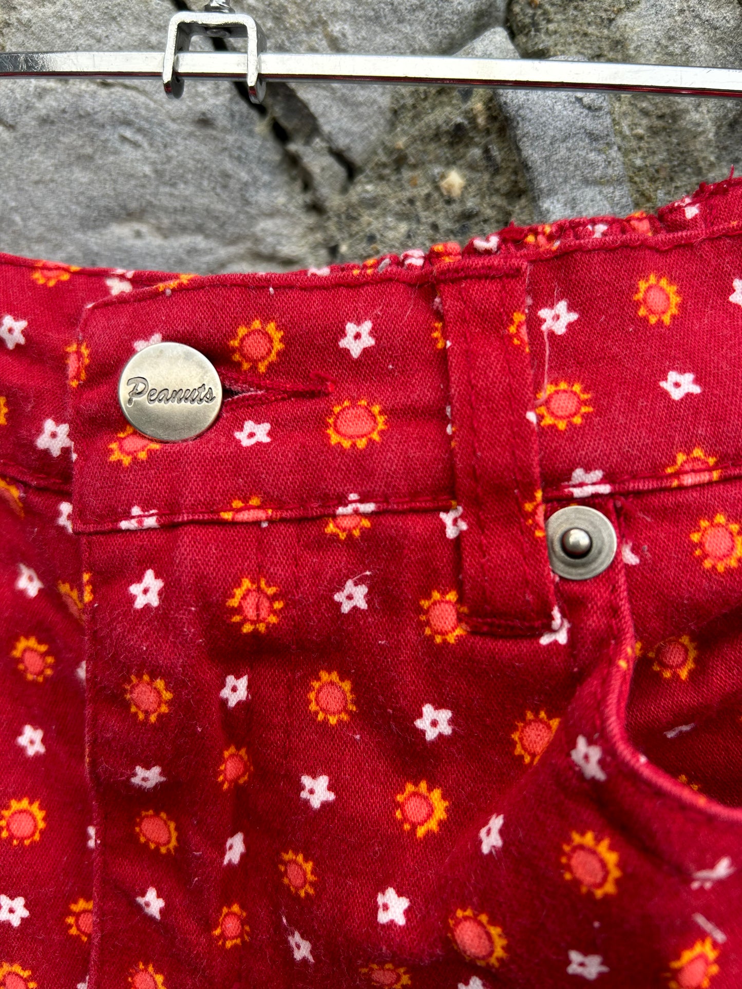 90s flower dots jeans 9-12m (74-80cm)