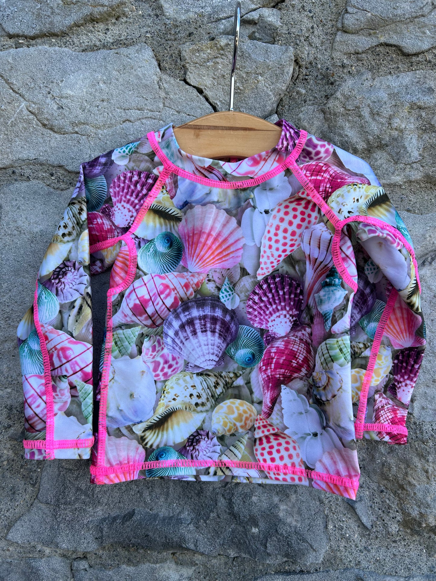 Seashell rash guard 3-6m (62-68cm)