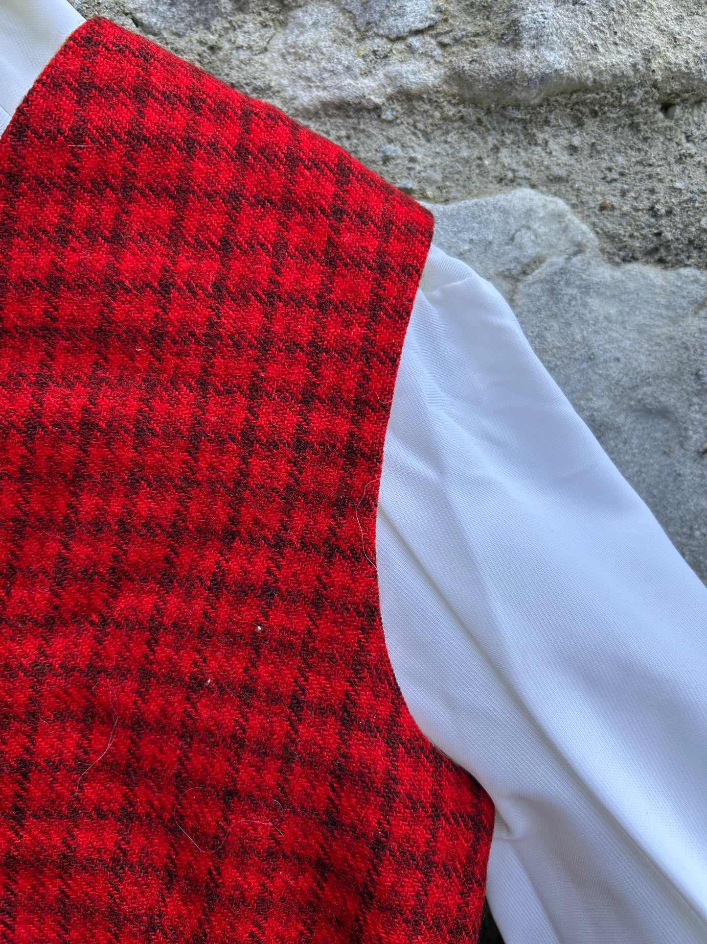 80s Bavarian shirt&waistcoat 5-6y (110-116cm)
