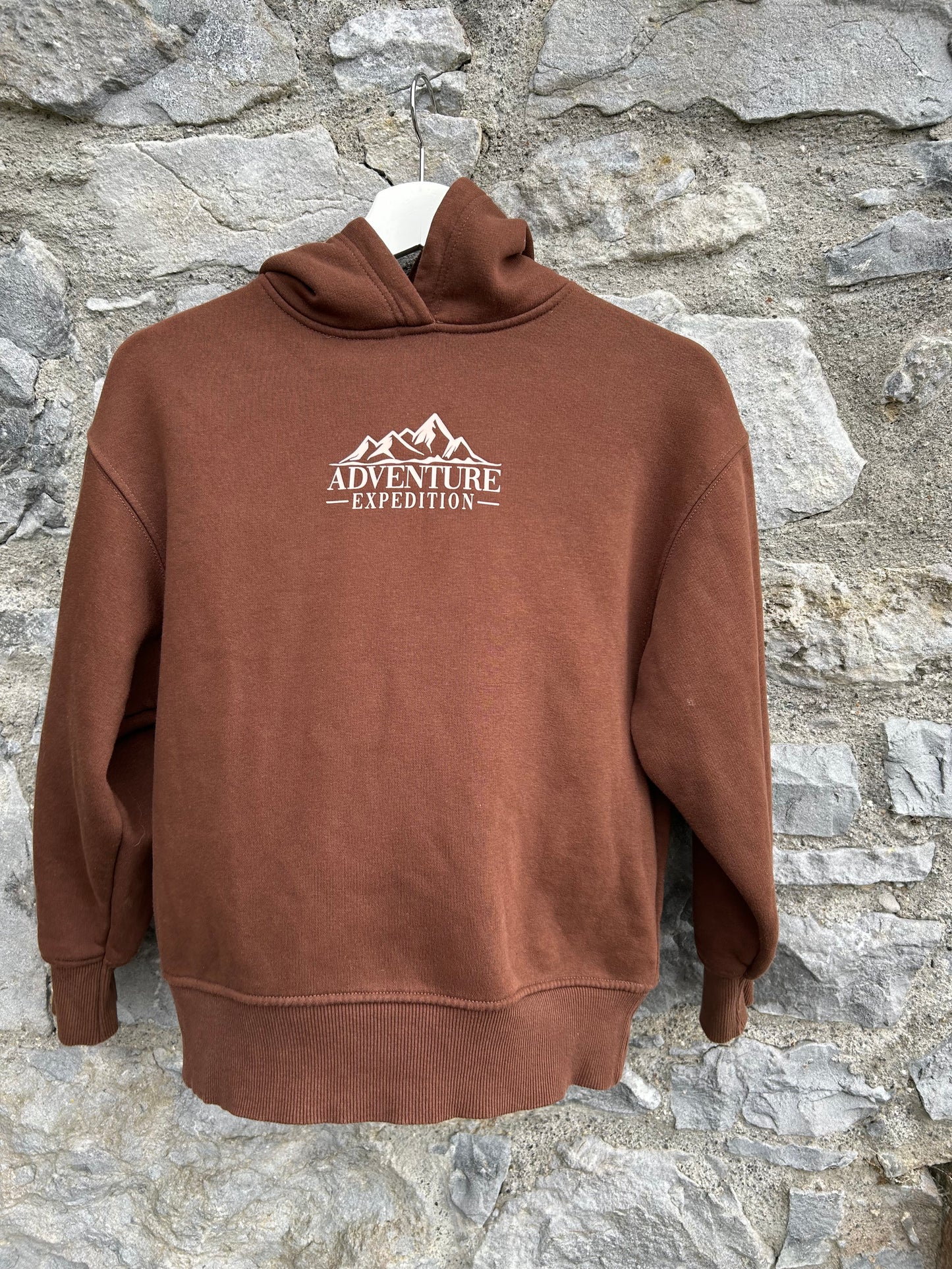 Adventure brown hoodie 11y (146cm)
