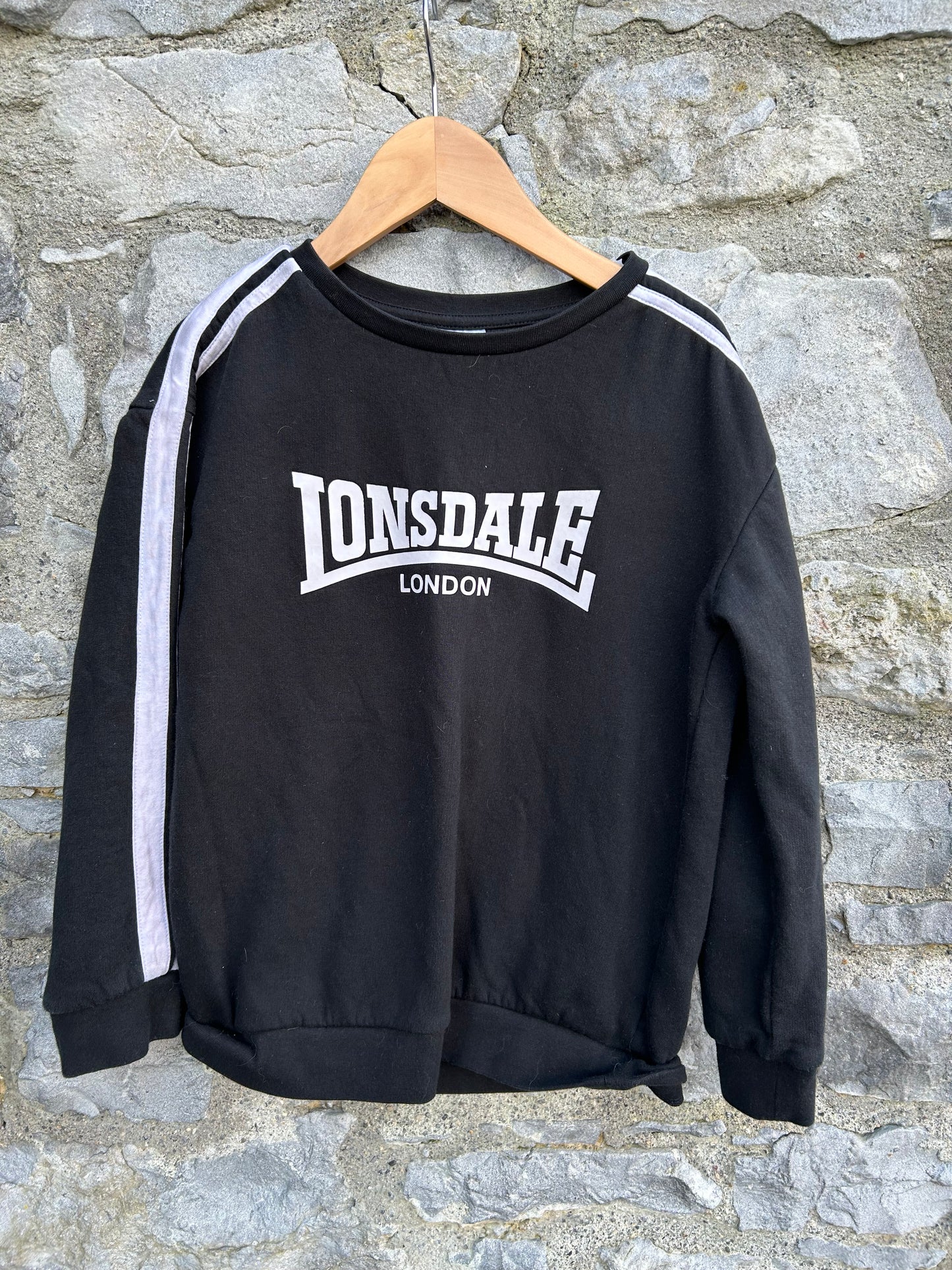 Black logo sweatshirt 11-12y (146-152cm)