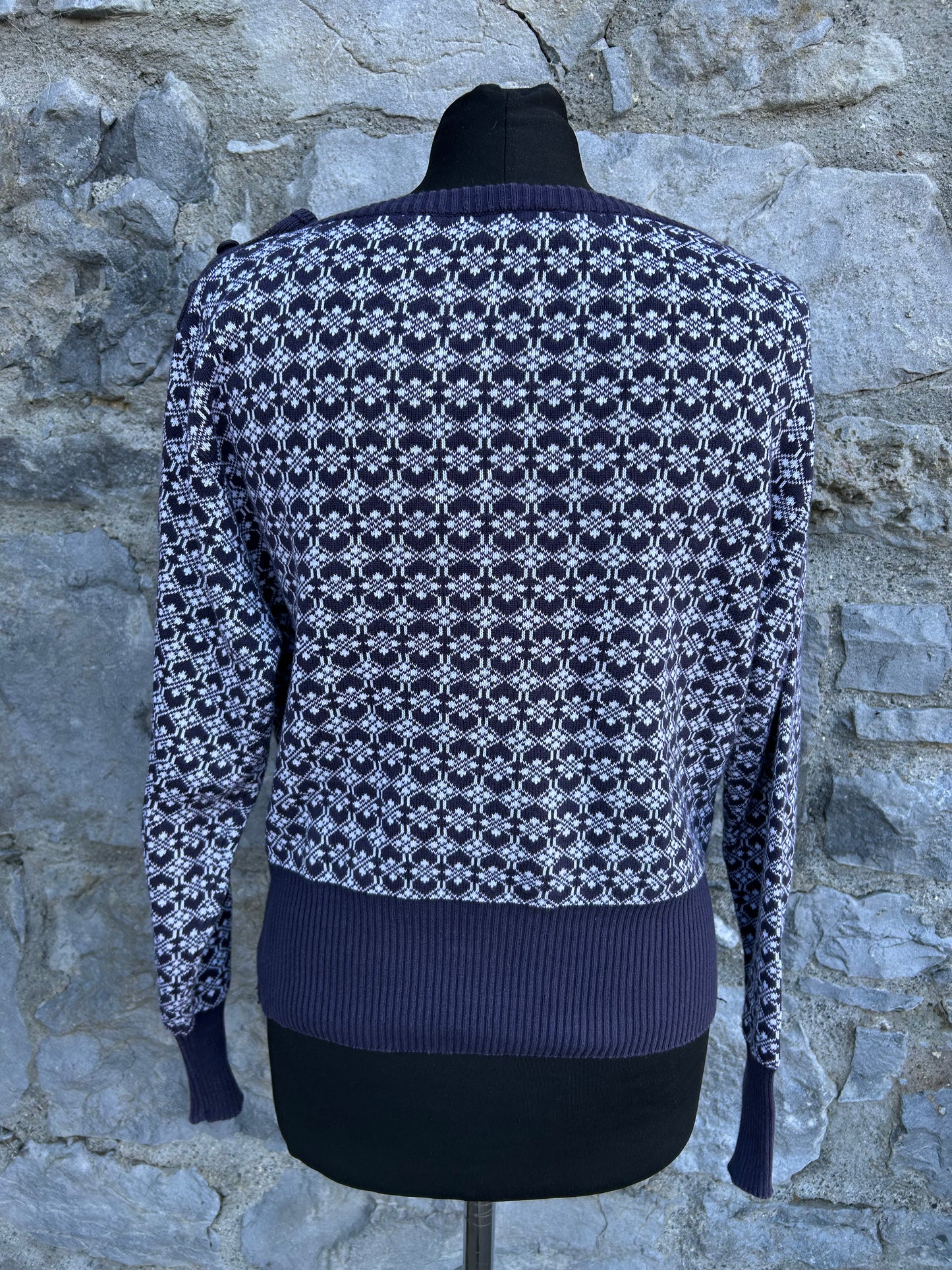 Geometric pattern short jumper uk 10-12