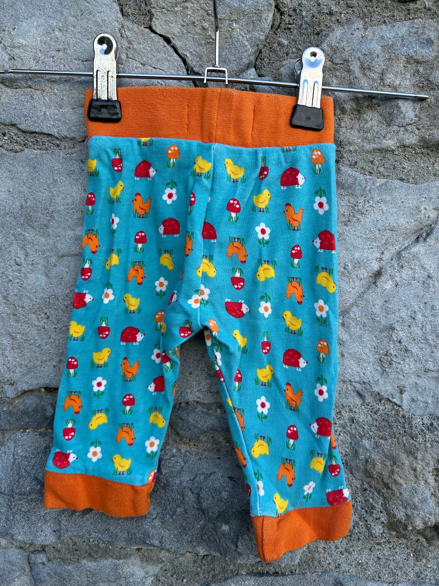 Animals&mushrooms blue pants 3m (62cm)