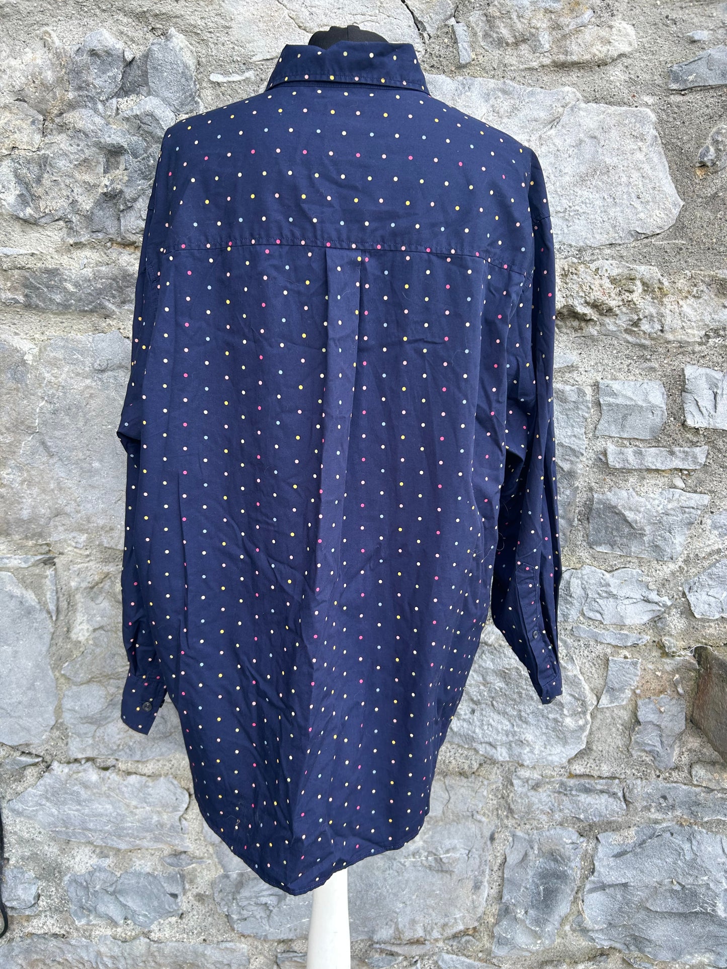 Colourful dotty shirt Medium