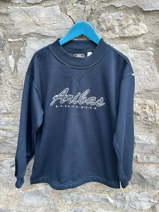 Aribas 90s navy sweatshirt 8-9y (128-134cm)