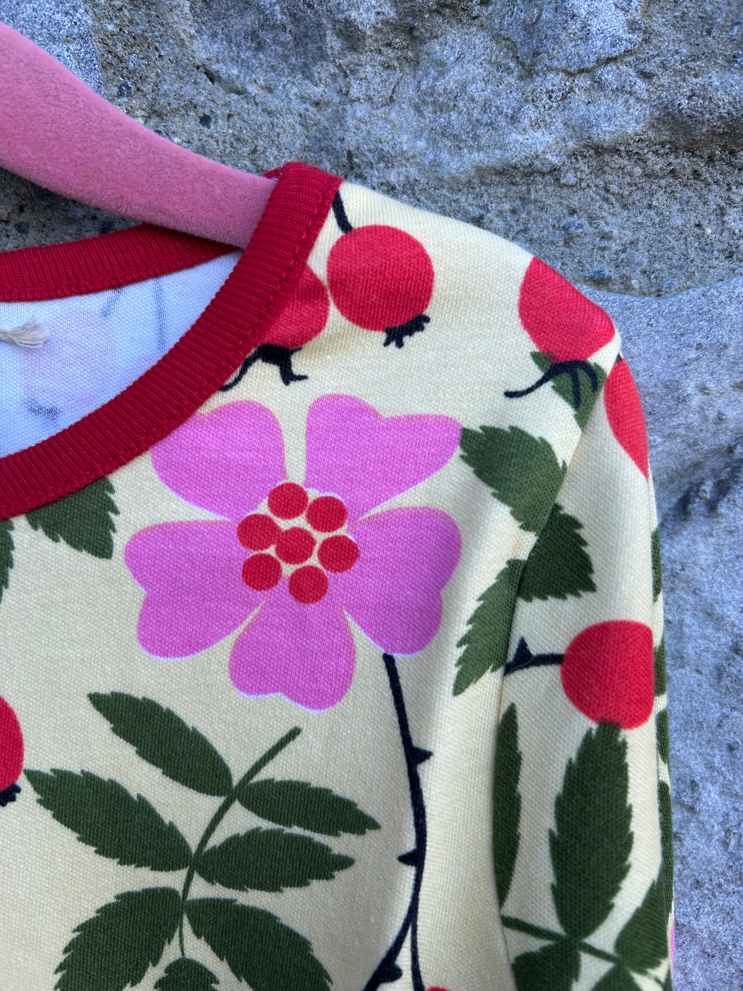 Rosehip yellow top 5y (110cm)