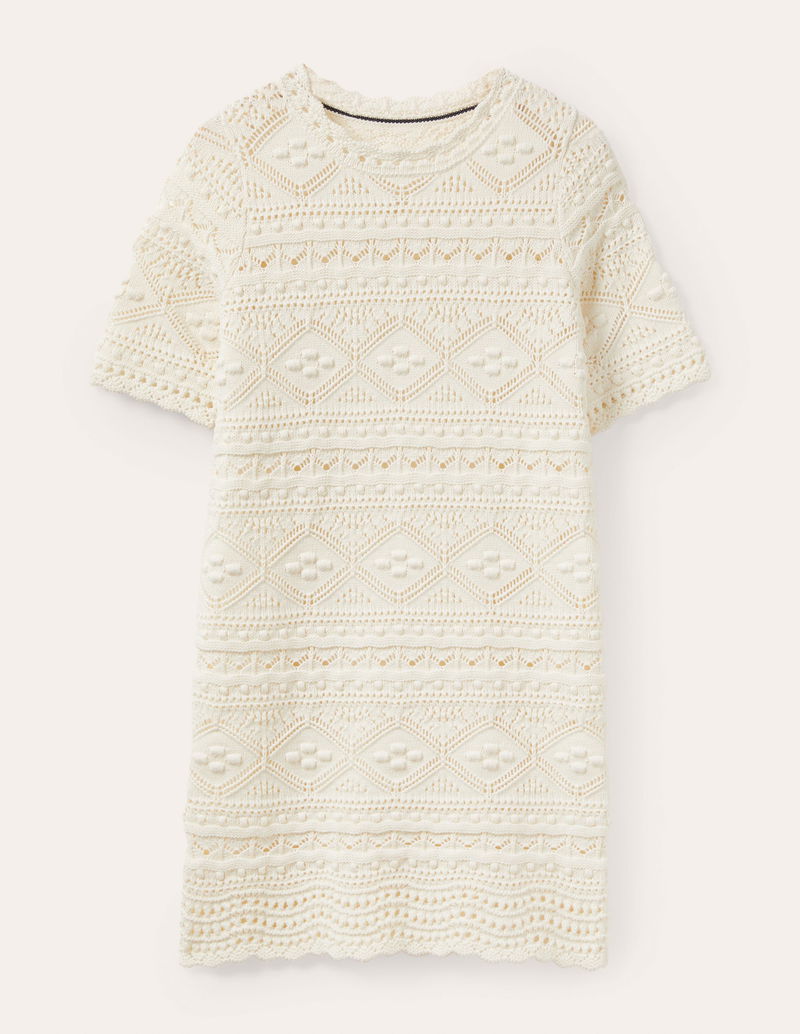 Claudia Textured Knitted Dress uk 12
