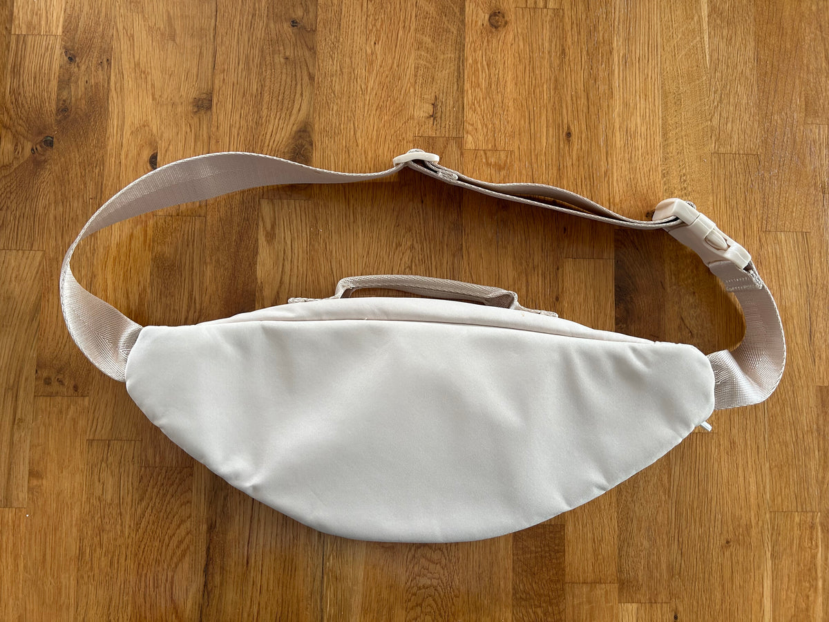 Beige bumbag