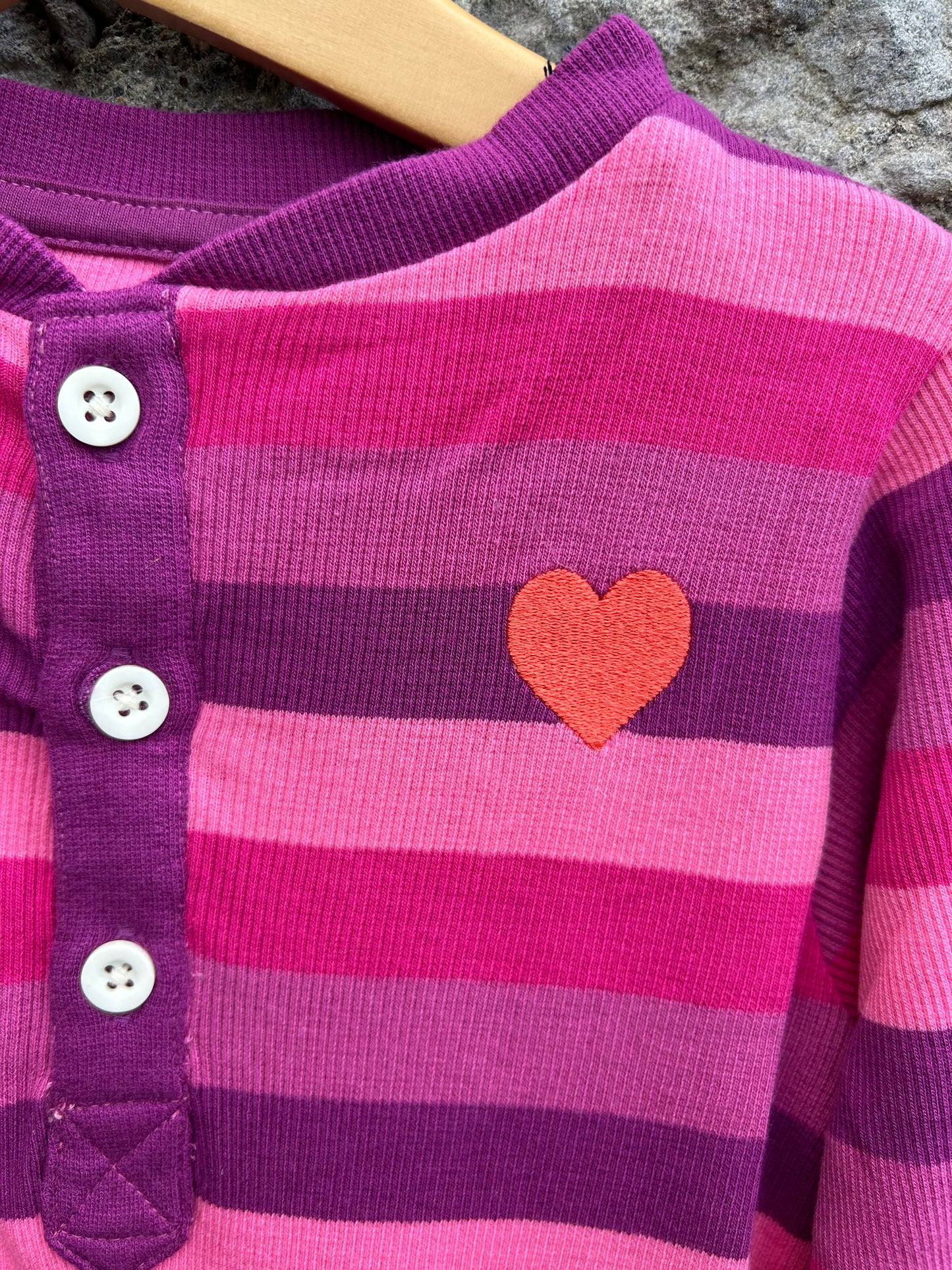 Very Berry stripy playsuit 18-24m (86-92cm)