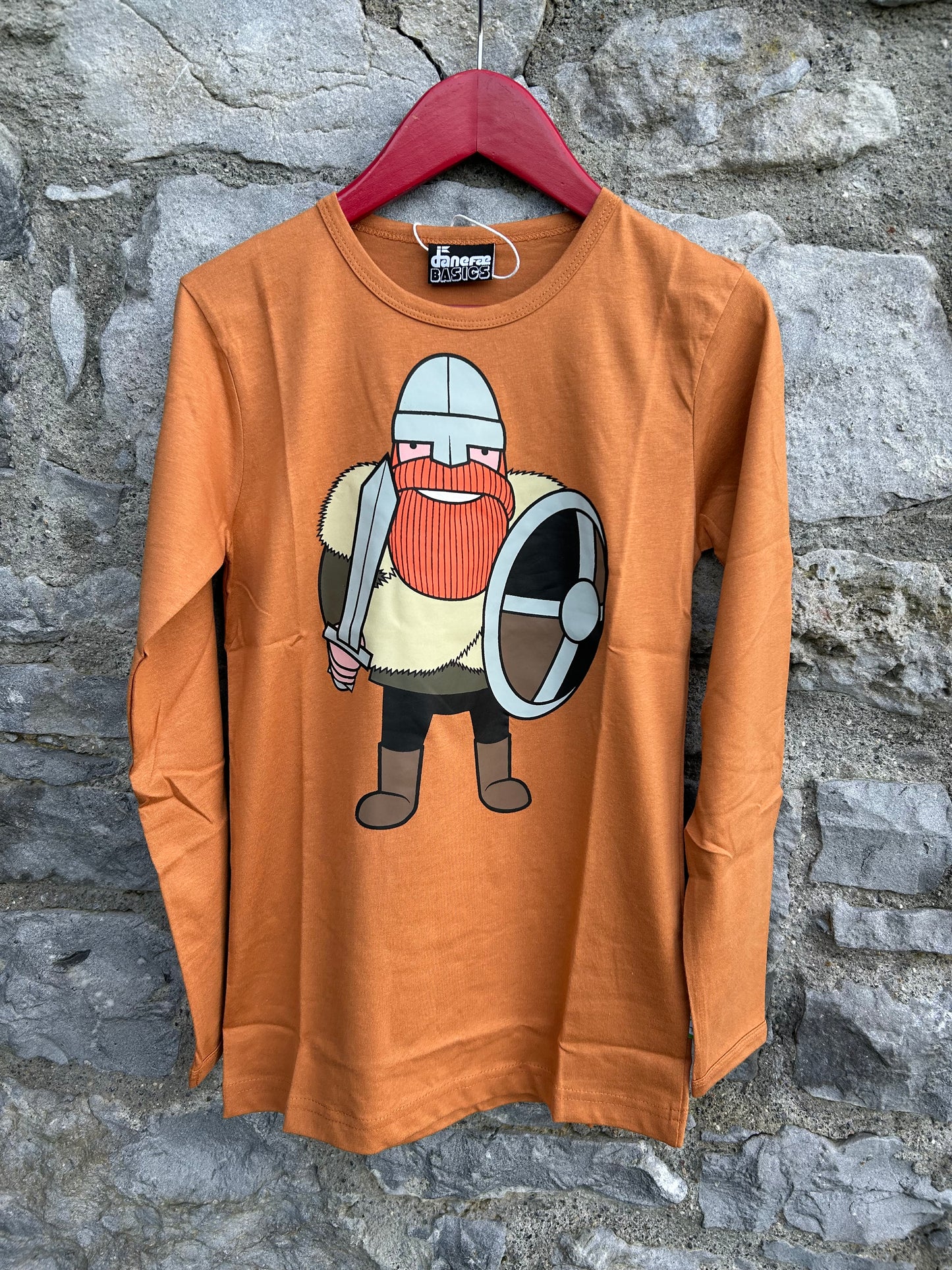 Viking orange top 9-10y (134-140cm)
