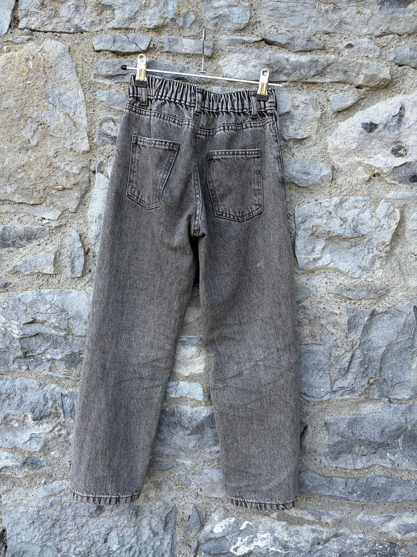 Charcoal wide leg jeans 8-9y (18-134cm)