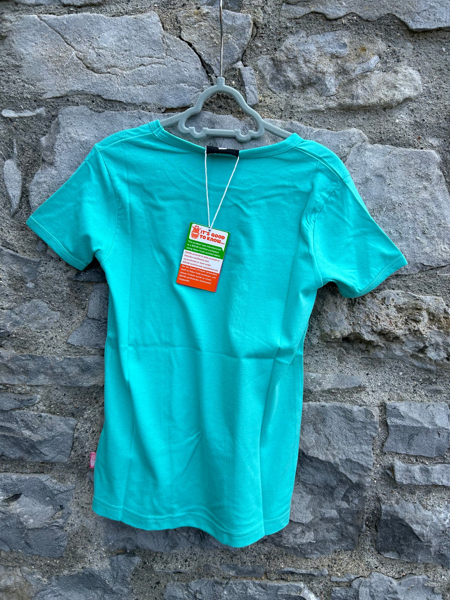 Turquoise Love Freja top 4-5y (104-110cm)