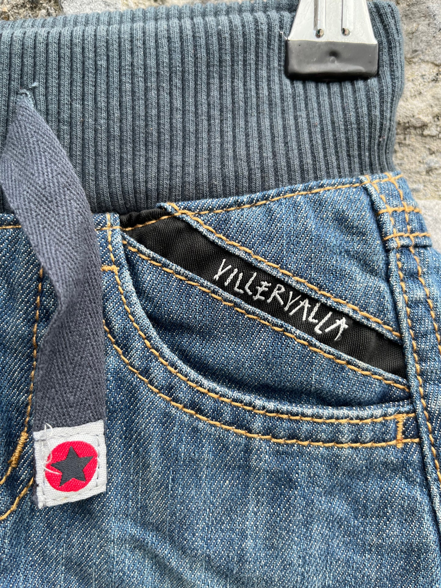Denim mini skirt 6-9m (68-74cm)