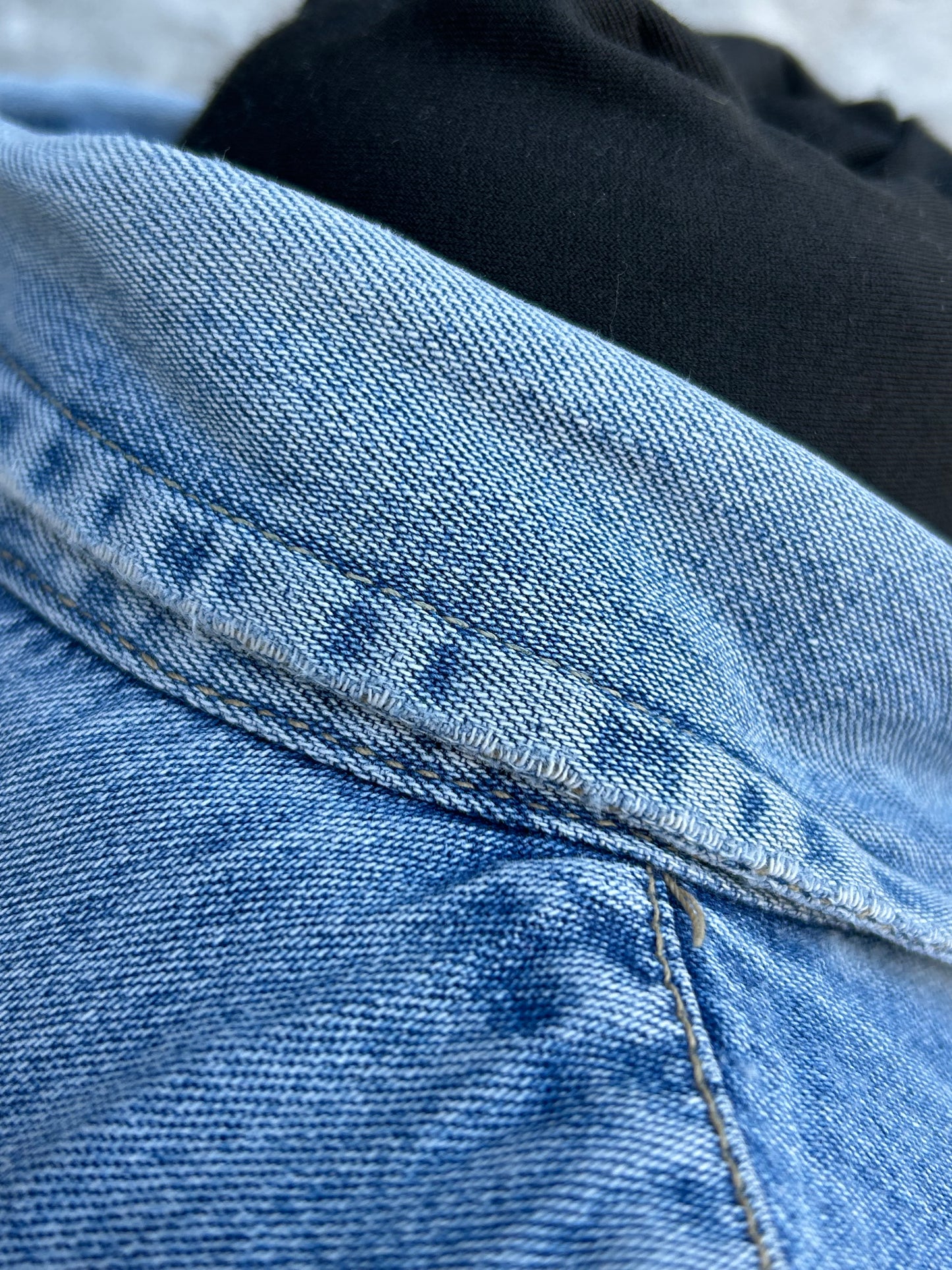 90s denim shirt XL
