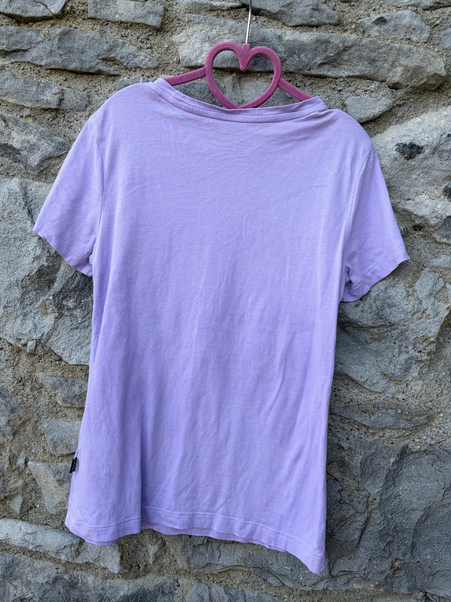 Lilac logo t-shirt 11y (146cm)