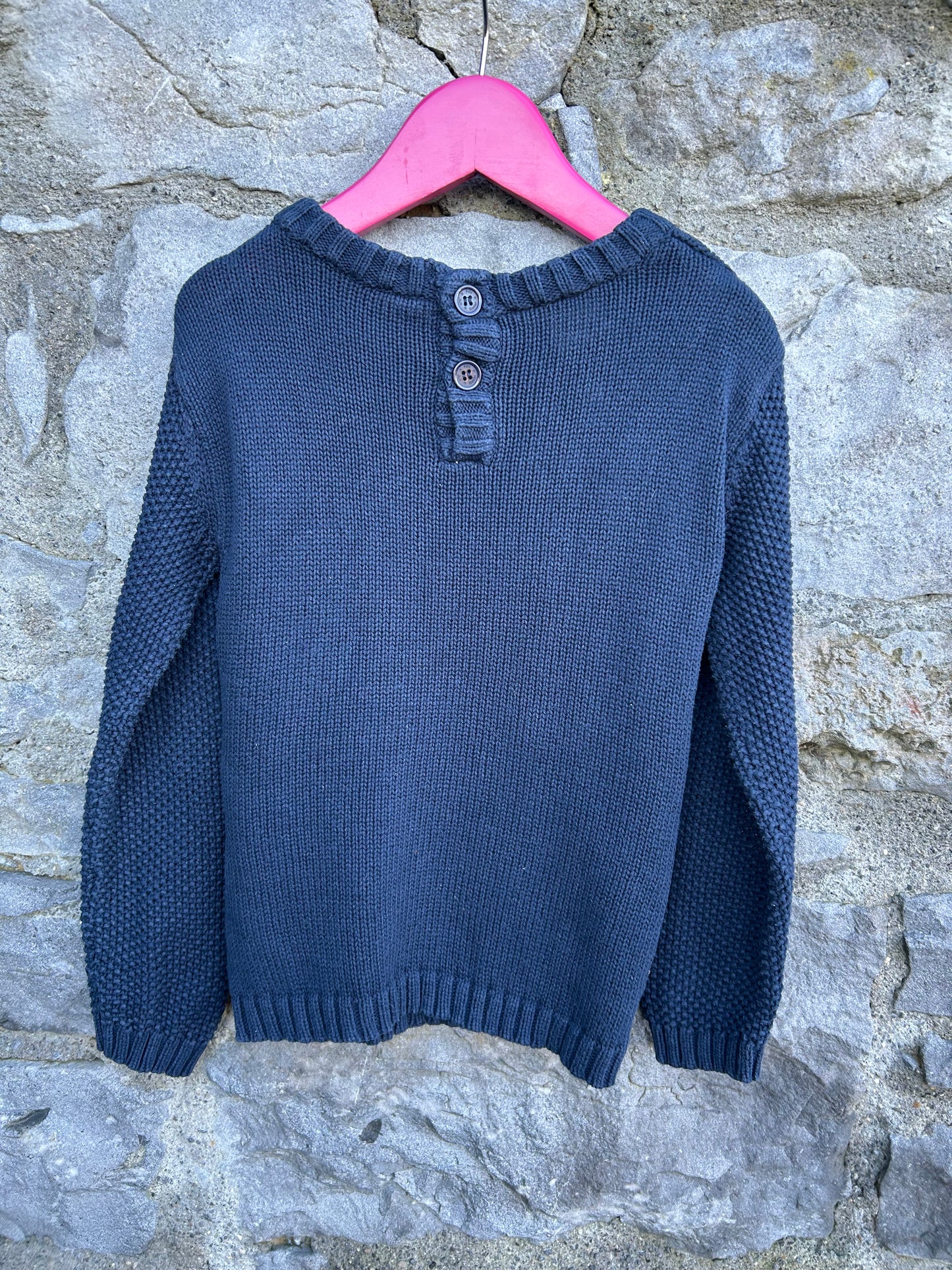 Navy knot jumper 3-4y (98-104cm)