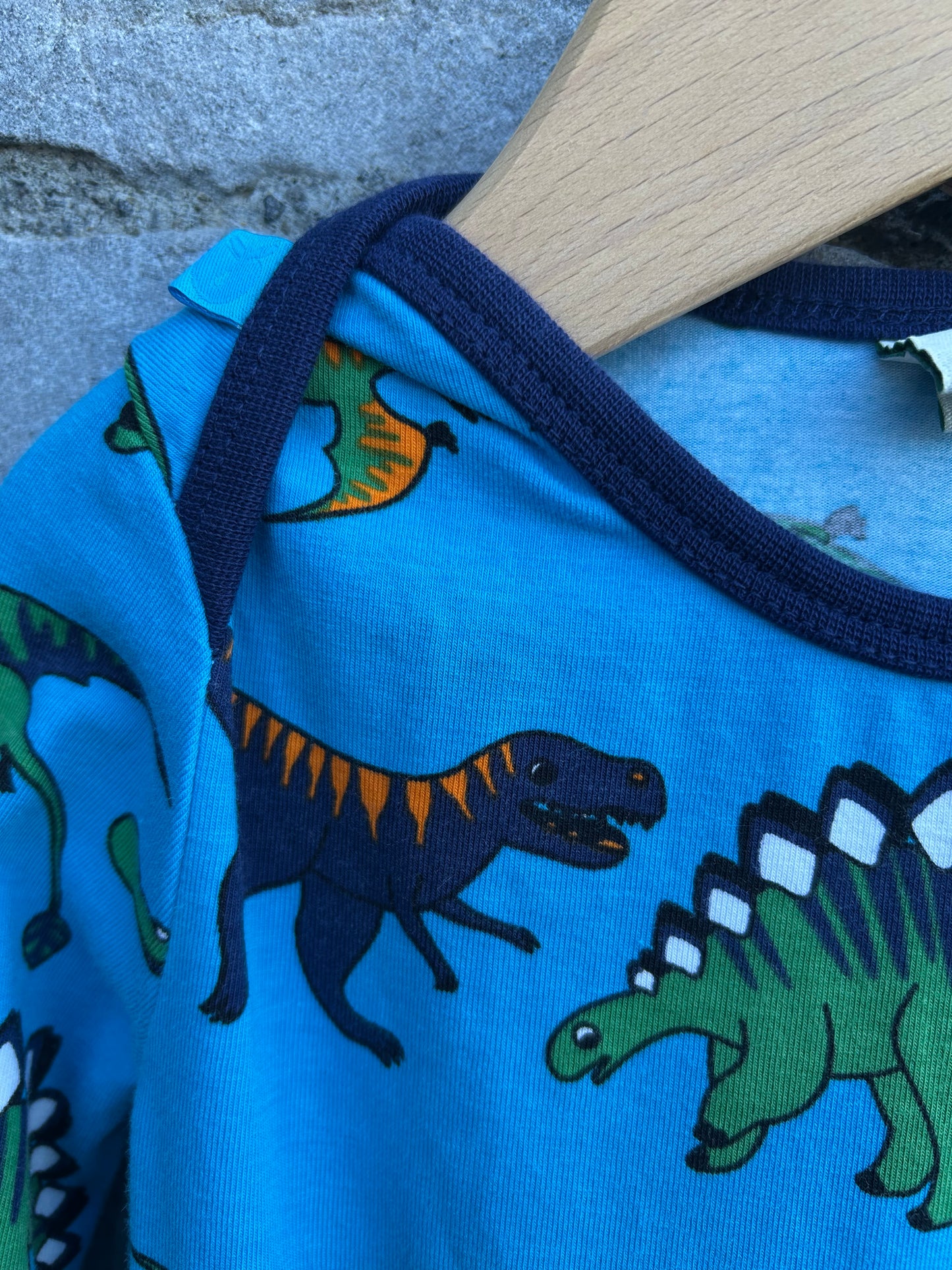 Blue dinosaurs onesie 18m (86cm)
