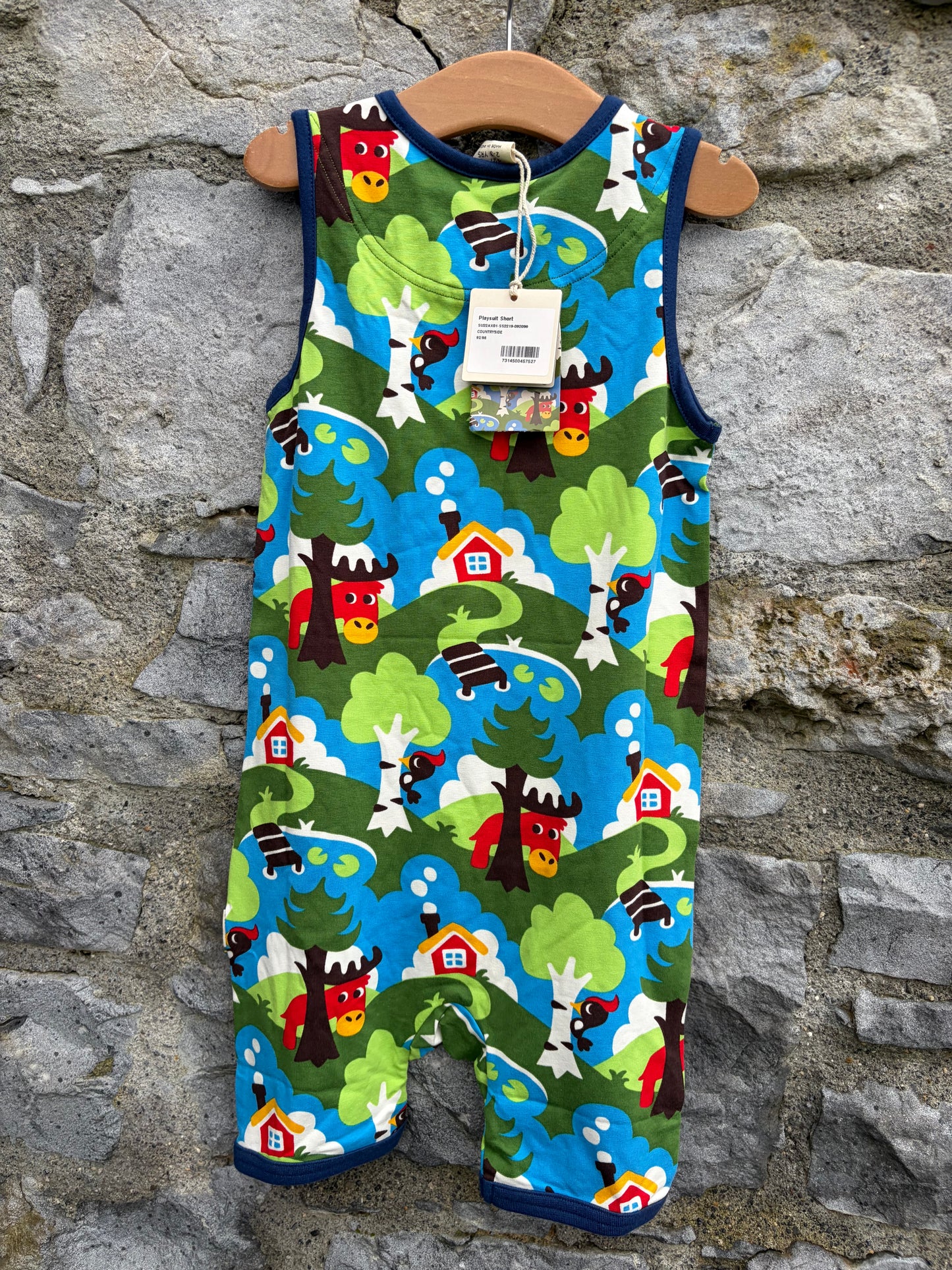 Countryside playsuit 2-3y (92-98cm)