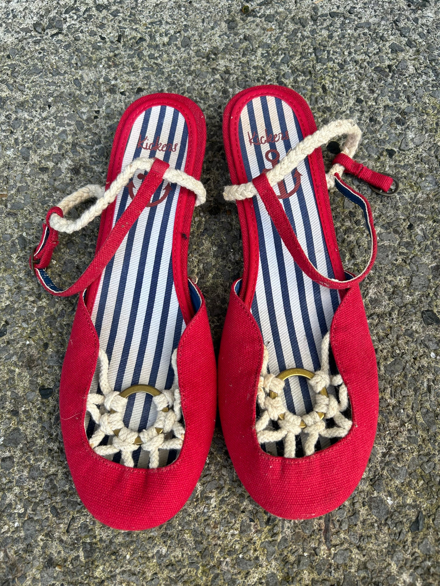 Red flats uk 5 (eu 38)