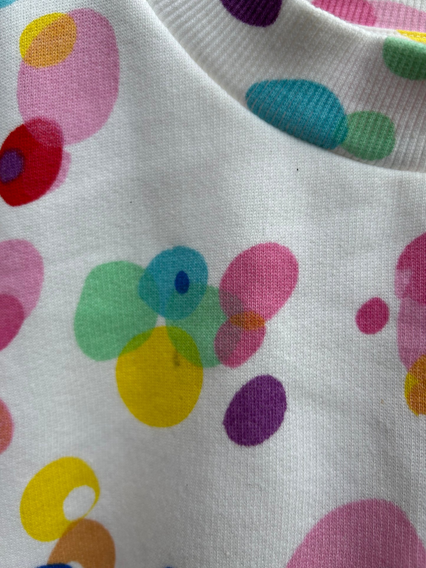 Colourful spots sweatshirt 12-13y (152-158cm)