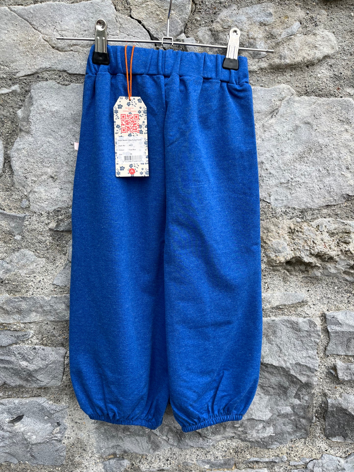 Blue baggy pants 12m (80cm)